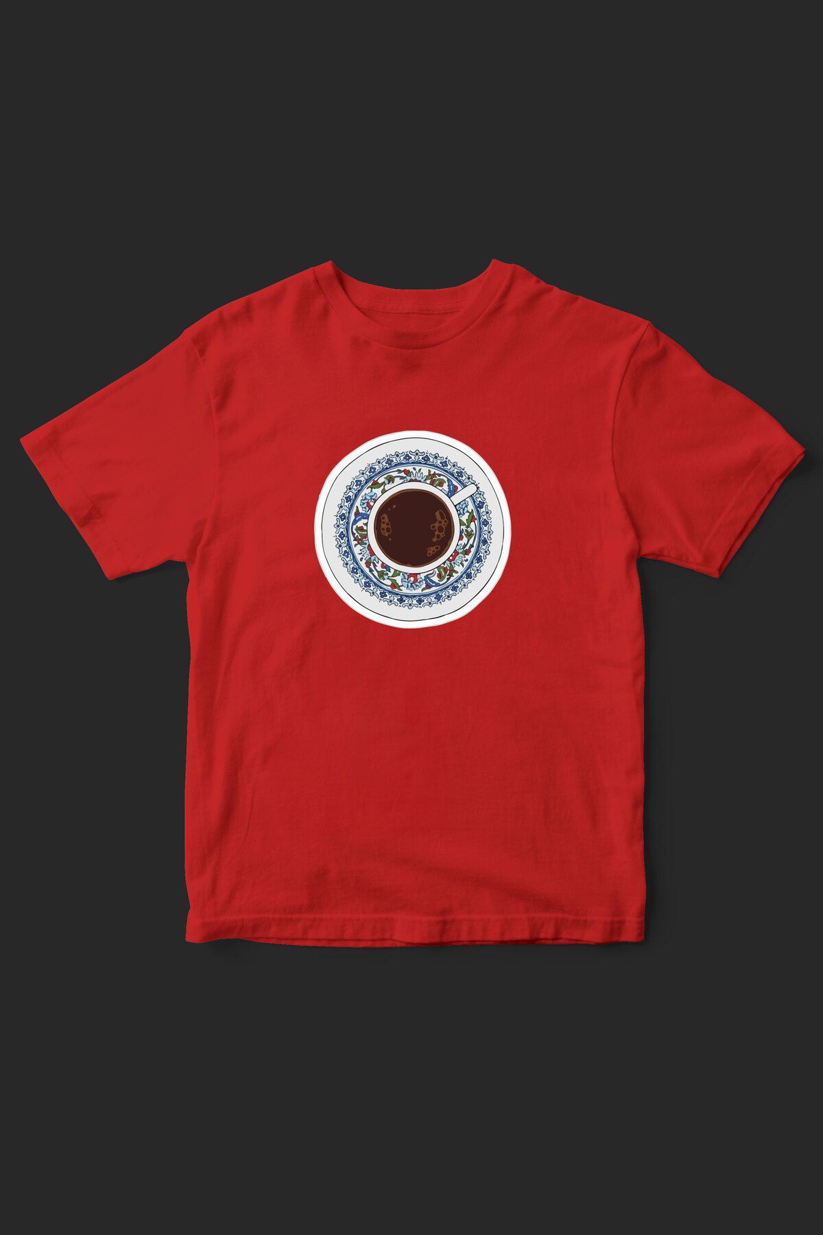 beloved.co türk kahvesi baskılı t-shirt