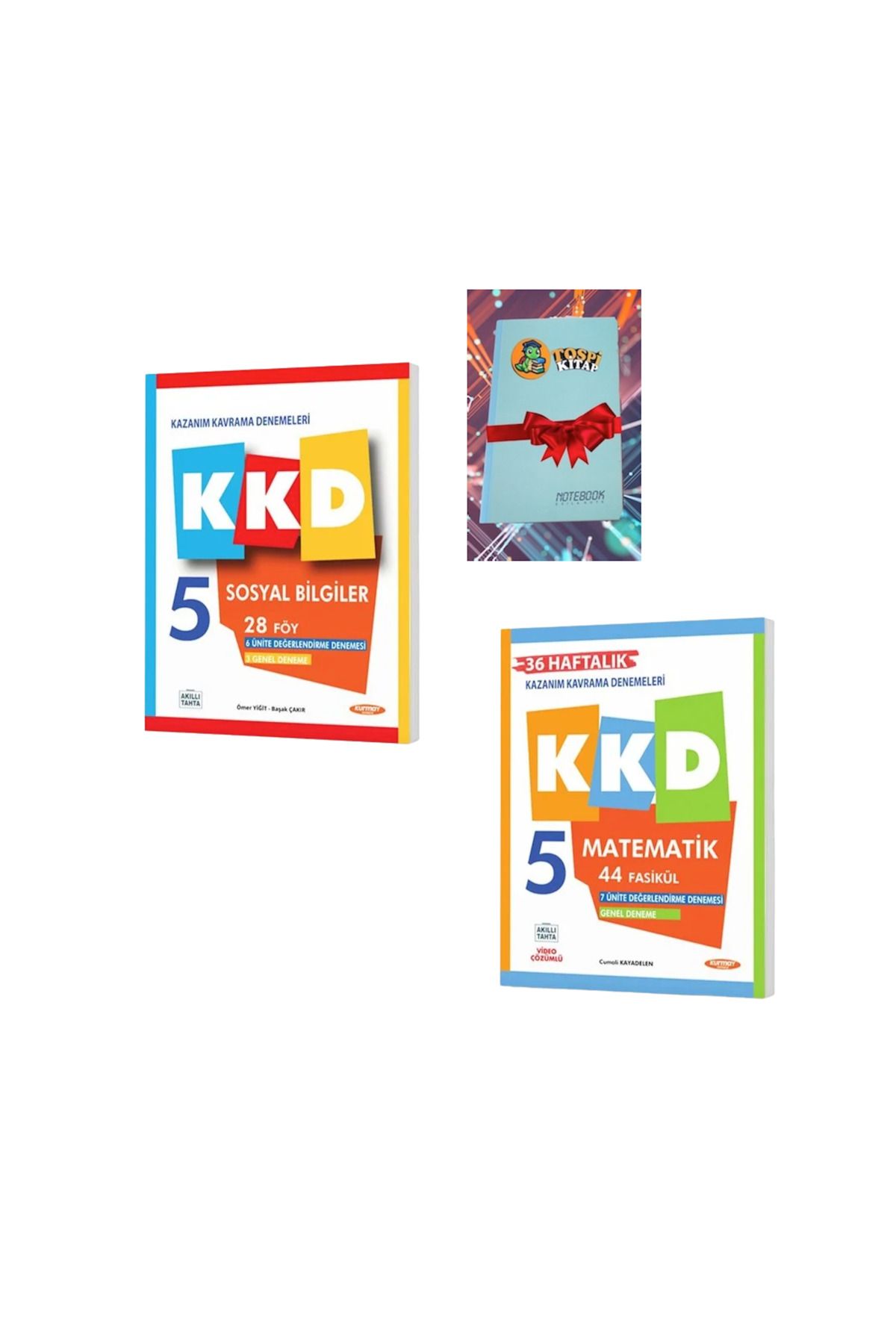 Fenomen Yayıncılık 5 MATEMATİK + SOSYAL BİLGİLER Haftalık Kazanım Kavrama (DEFTER HEDİYE) ATG