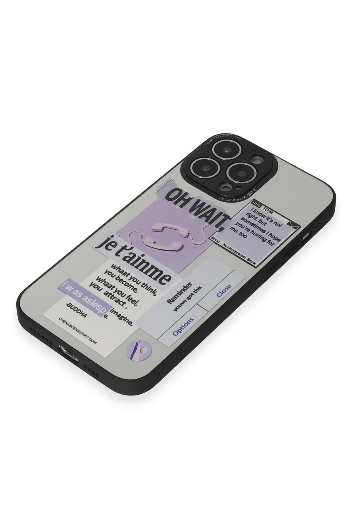 NewFace iPhone 13 Pro Kılıf Mirror Desenli Kapak - Mirror - 4 WLZOR