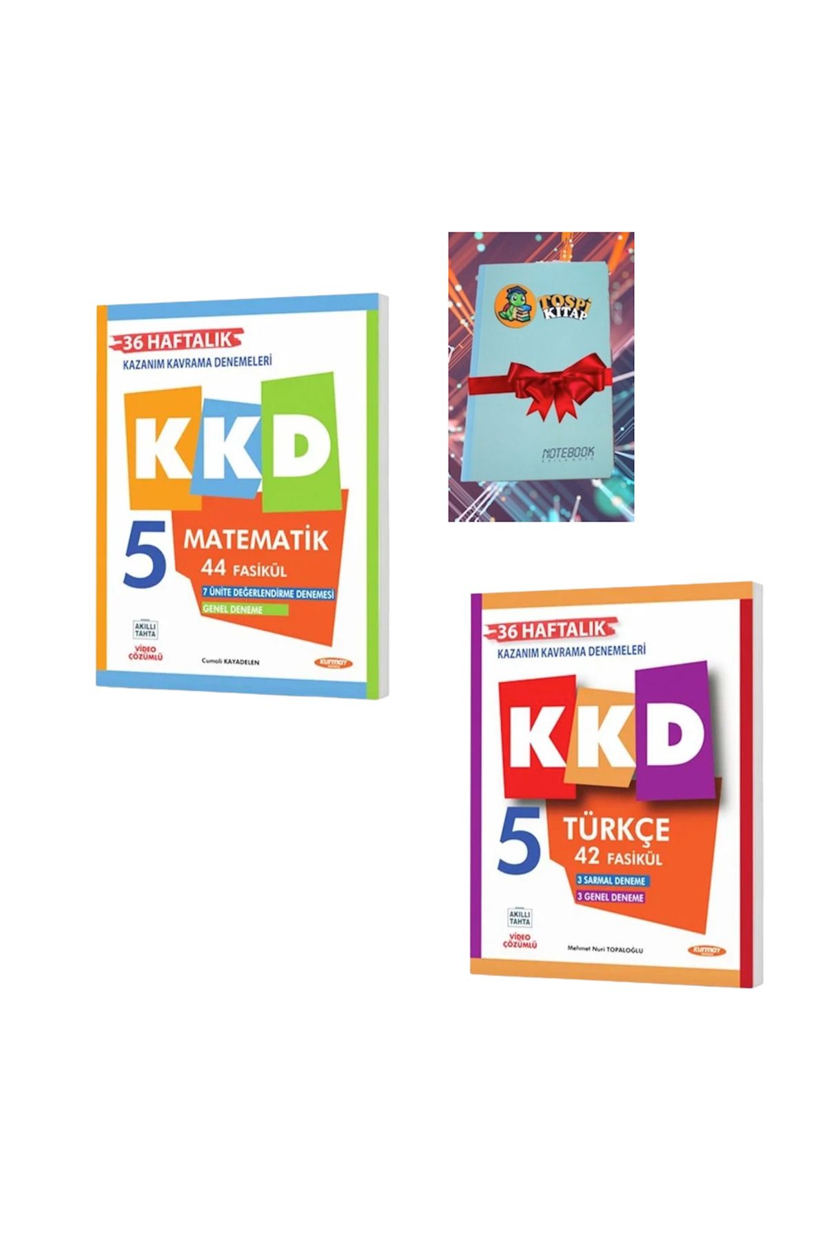 Fenomen Yayıncılık 5 TÜRKÇE + MATEMATİK Haftalık Kazanım Kavrama (DEFTER HEDİYE) ATG
