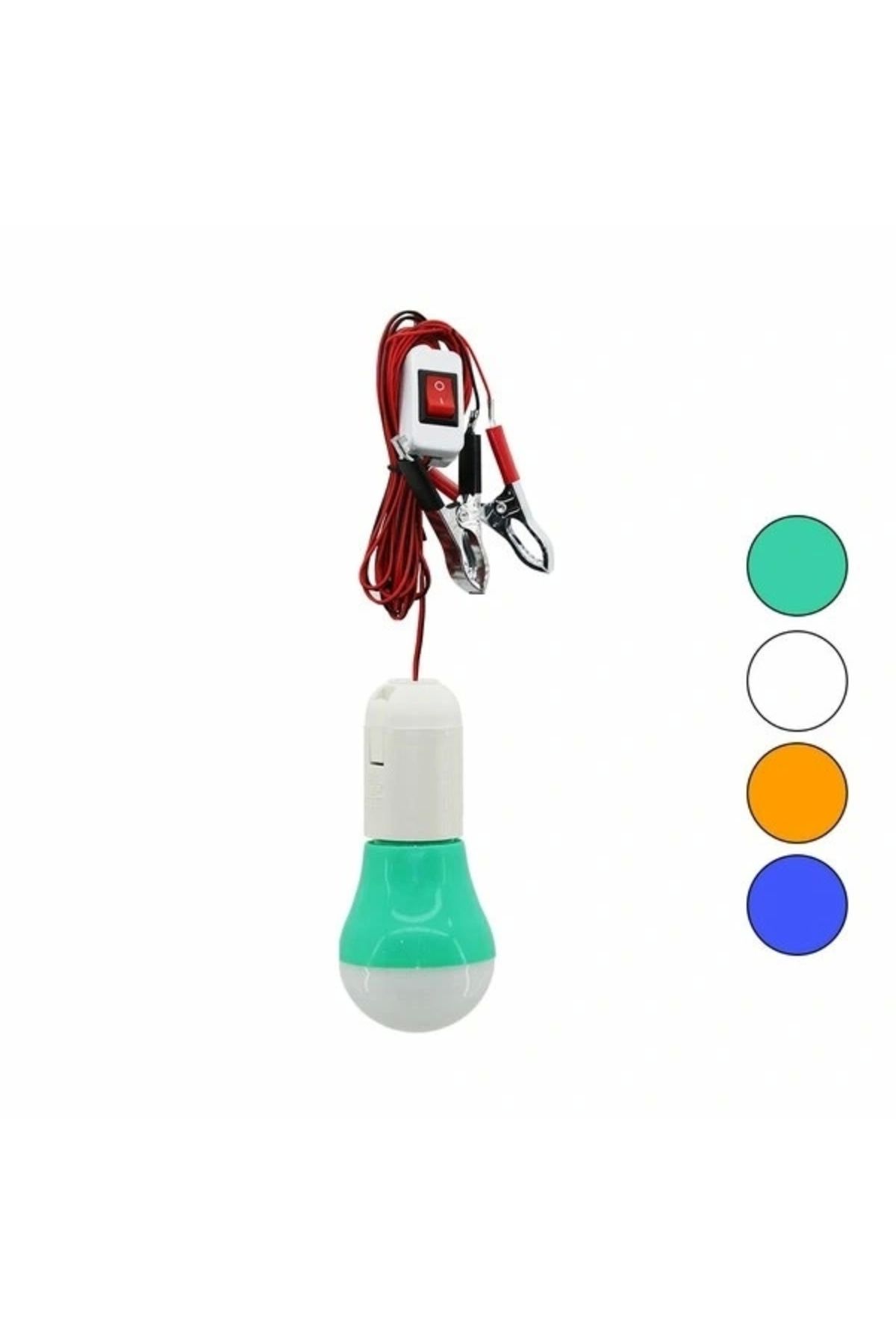STOREMAX SEYYAR - LED LAMBA AKÜ TAKVİYE KABLOLU= 4MT 12V - 5W (5047)