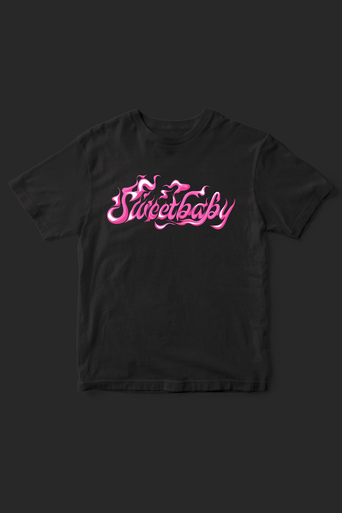 beloved.co sweet baby yazılı baskılı t-shirt