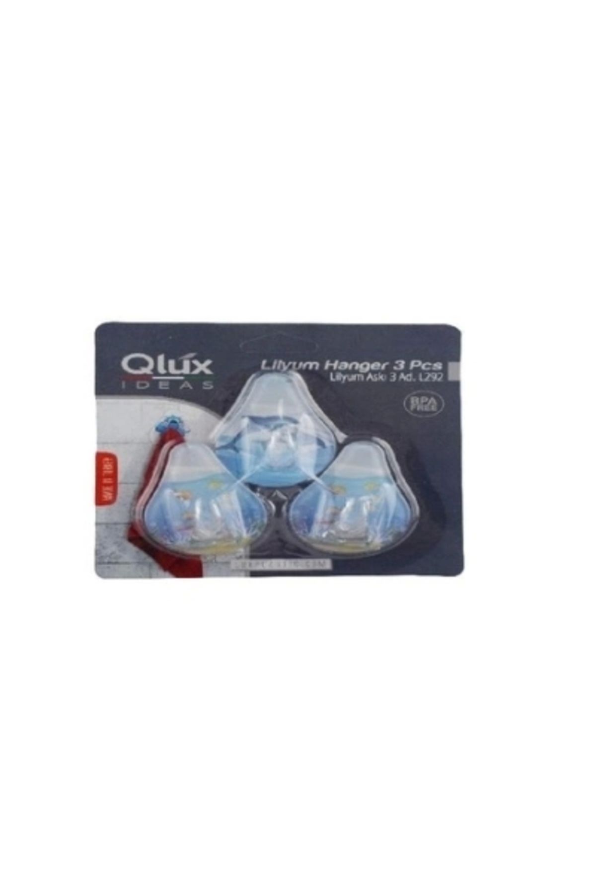 STOREMAX 3 PARÇA LİLYUM PLS.YAPIŞKAN ASKI (5047)