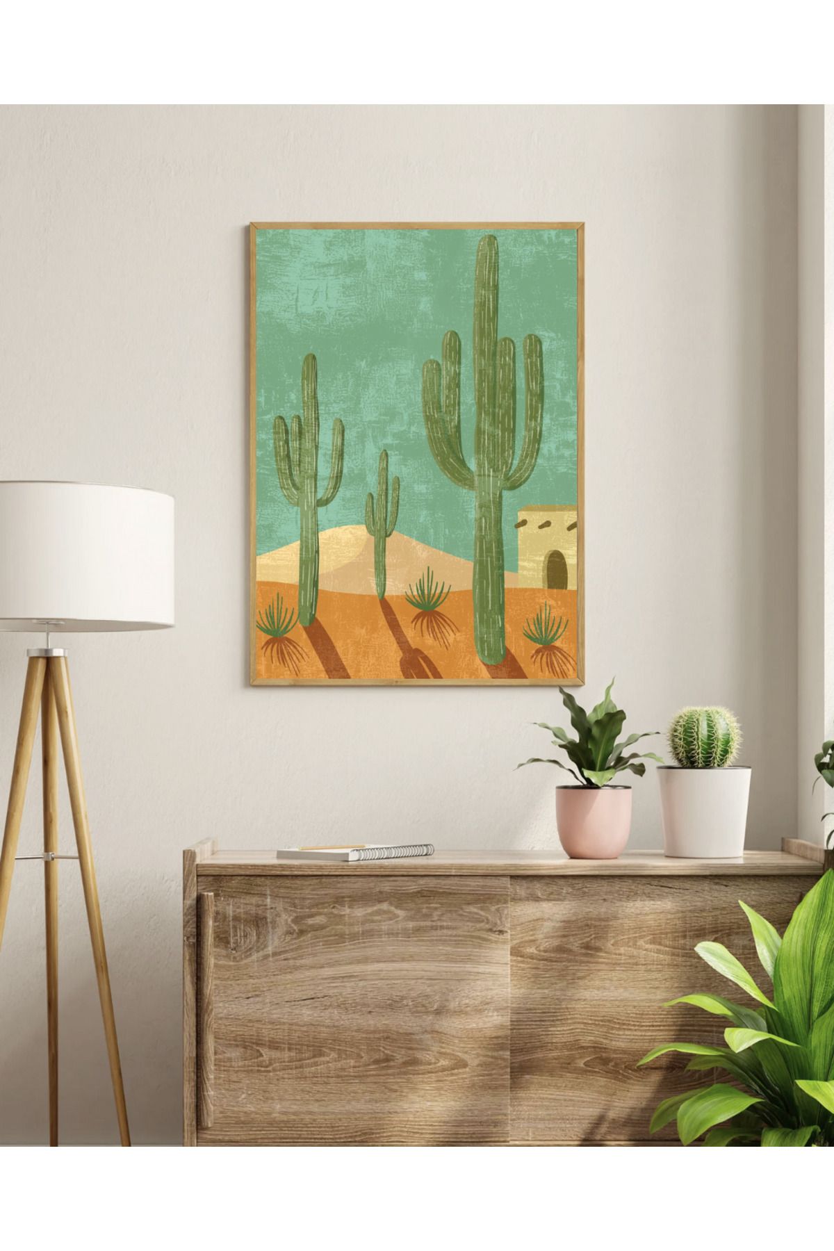 woodhomeworks tek parça salon ofis dekor tablo