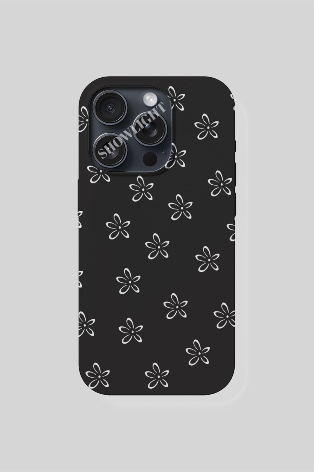 SHOWLIGHT Tecno Spark 20C Uyumlu Çiçek Tasarımlı Premium Telefon Kılıfı