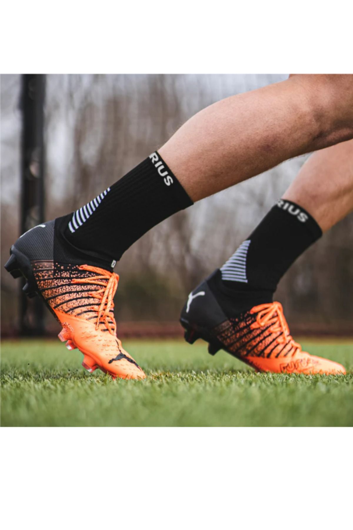 Bellanora İthal Pro Performans Anti Kauçuk Kaymaz Taban Futbol,Basketbol,tenis,Yoga,Koşu Antrenman Çorap