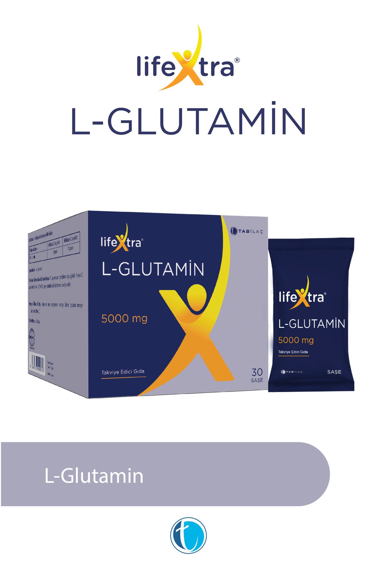 LİFEXTRA L-Glutamin 30 Saşe