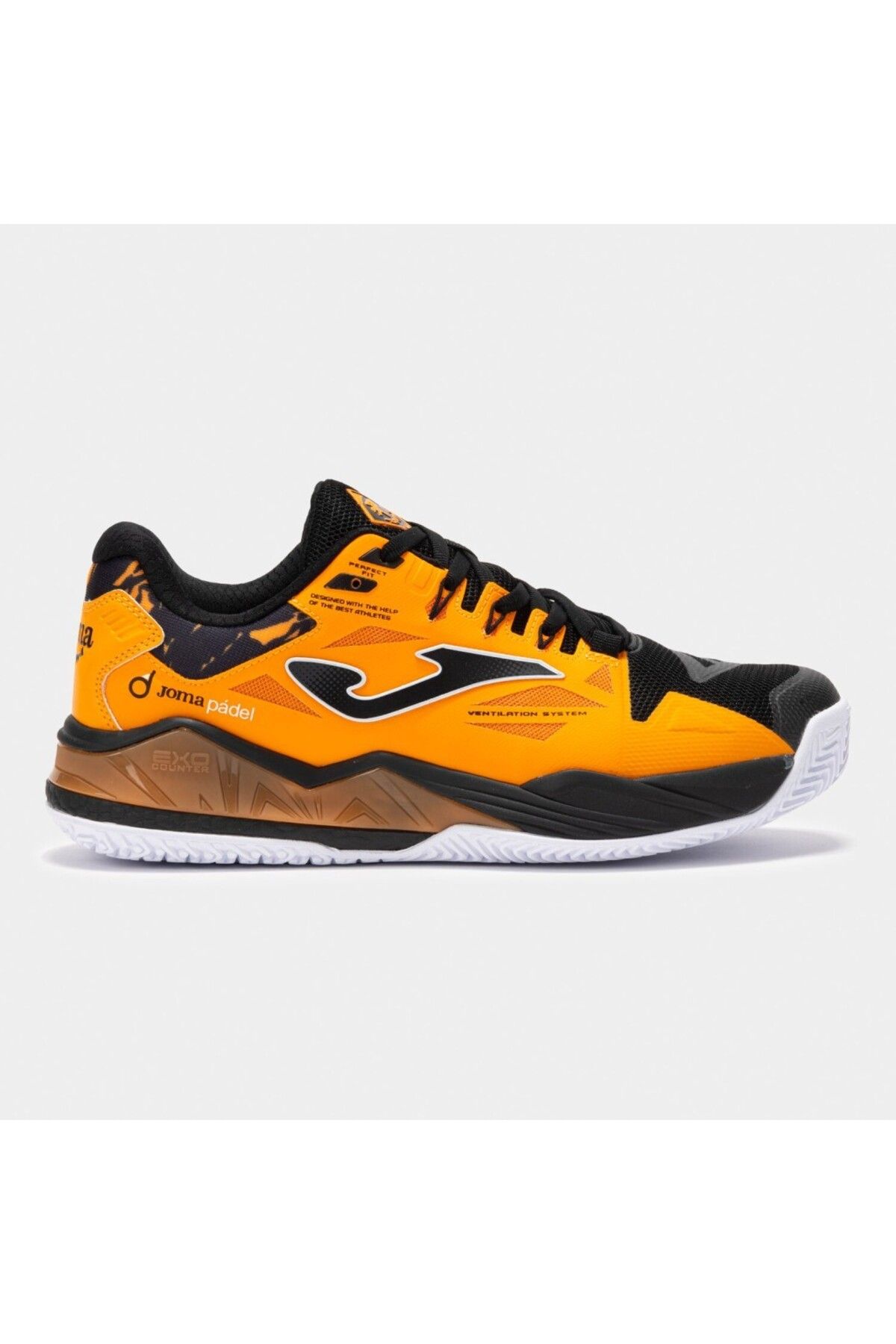 Joma Spin Erkek Turuncu Tenis - Padel Ayakkabısı TSPINS2508OM