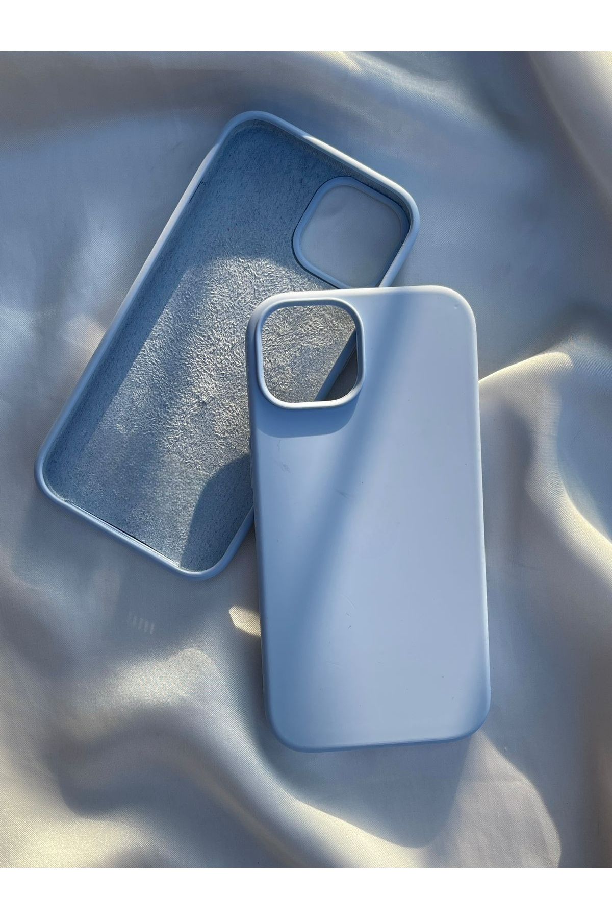 CaseKİdükkan Iphone 12/12 Pro Uyumlu Içi Kadife Lansman Silikon Kılıf Kapak Premium
