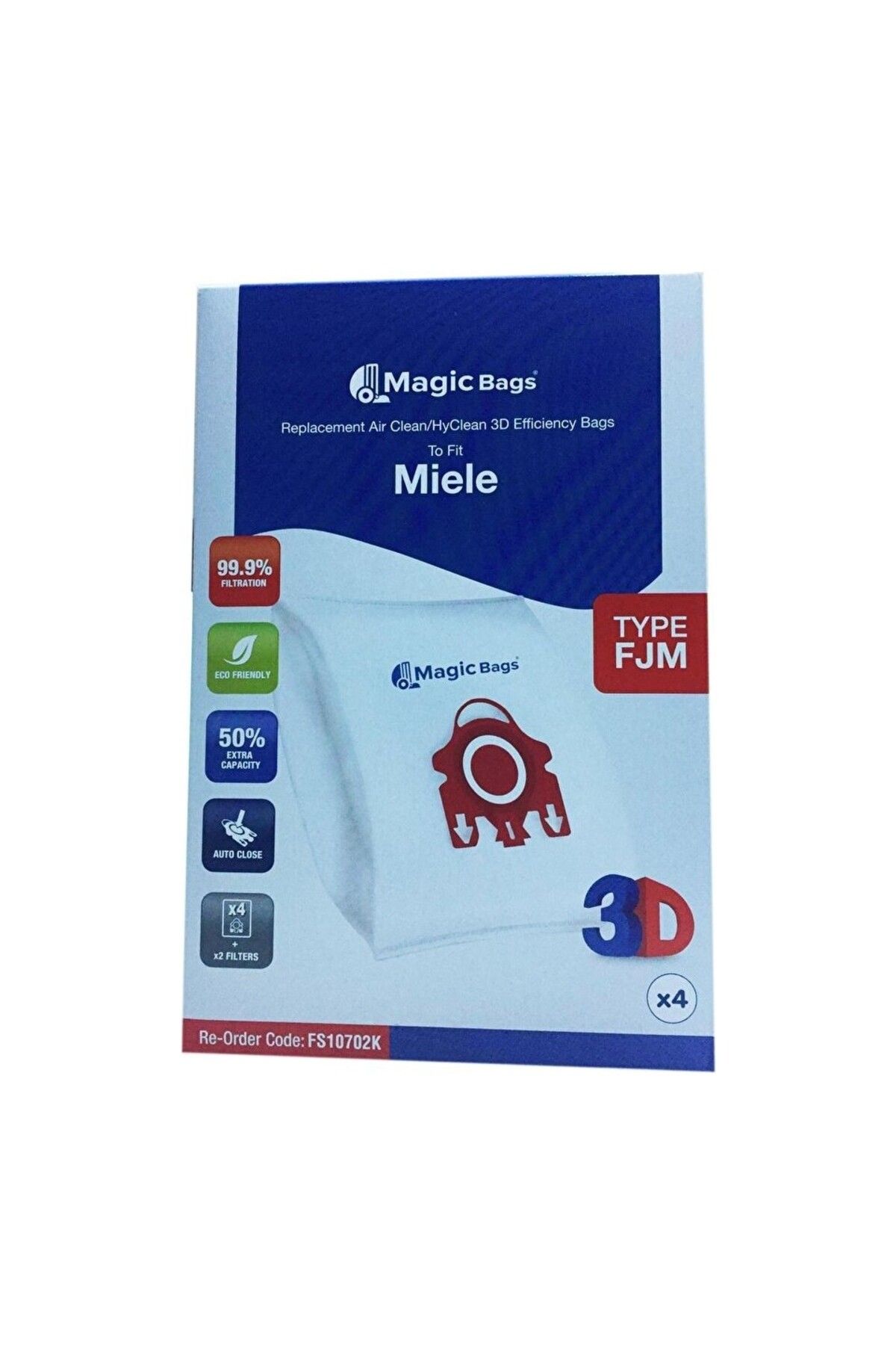 restoyapı Miele C3 Cat Dog Uyumlu Toz Torbası