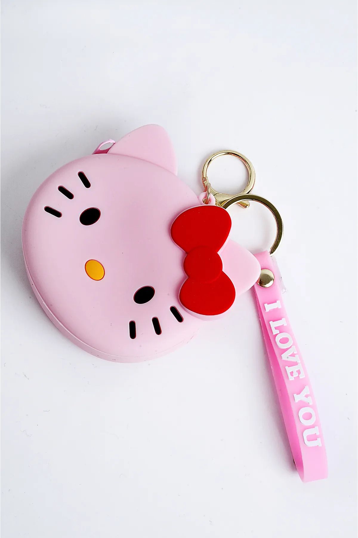 NEMOPHİLA Hello Kitty Silikon Para Cüzdanı ve Anahtarlık - Sevimli ve Dayanıklı aksesuar