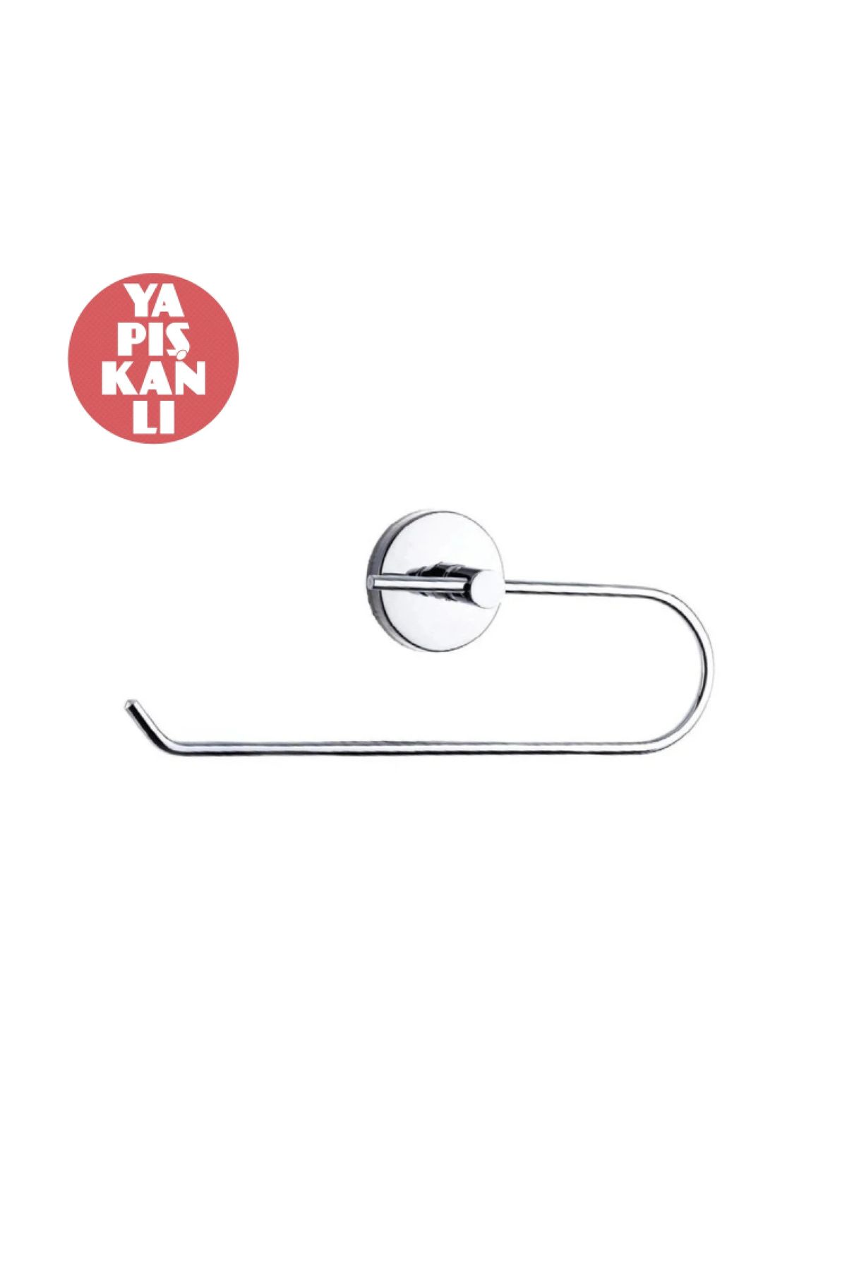 Alz Banyo Alz Yapışkanlı Krom Kaplamalı Paslanmaz Kağıt Havluluk YP13