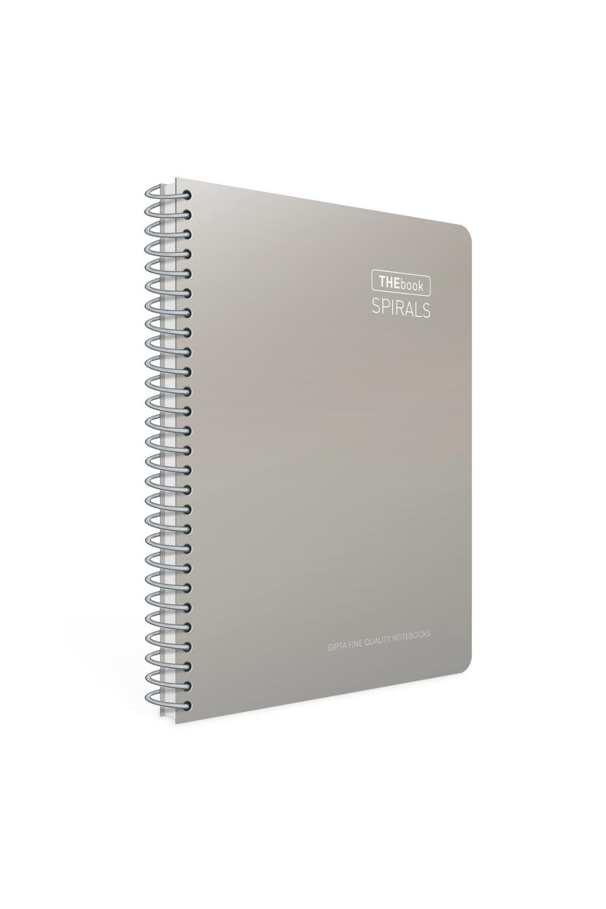 Gıpta Thebook Spirals A4 200 Yaprak Sert Kapak Spiralli Defter Kareli (6070)