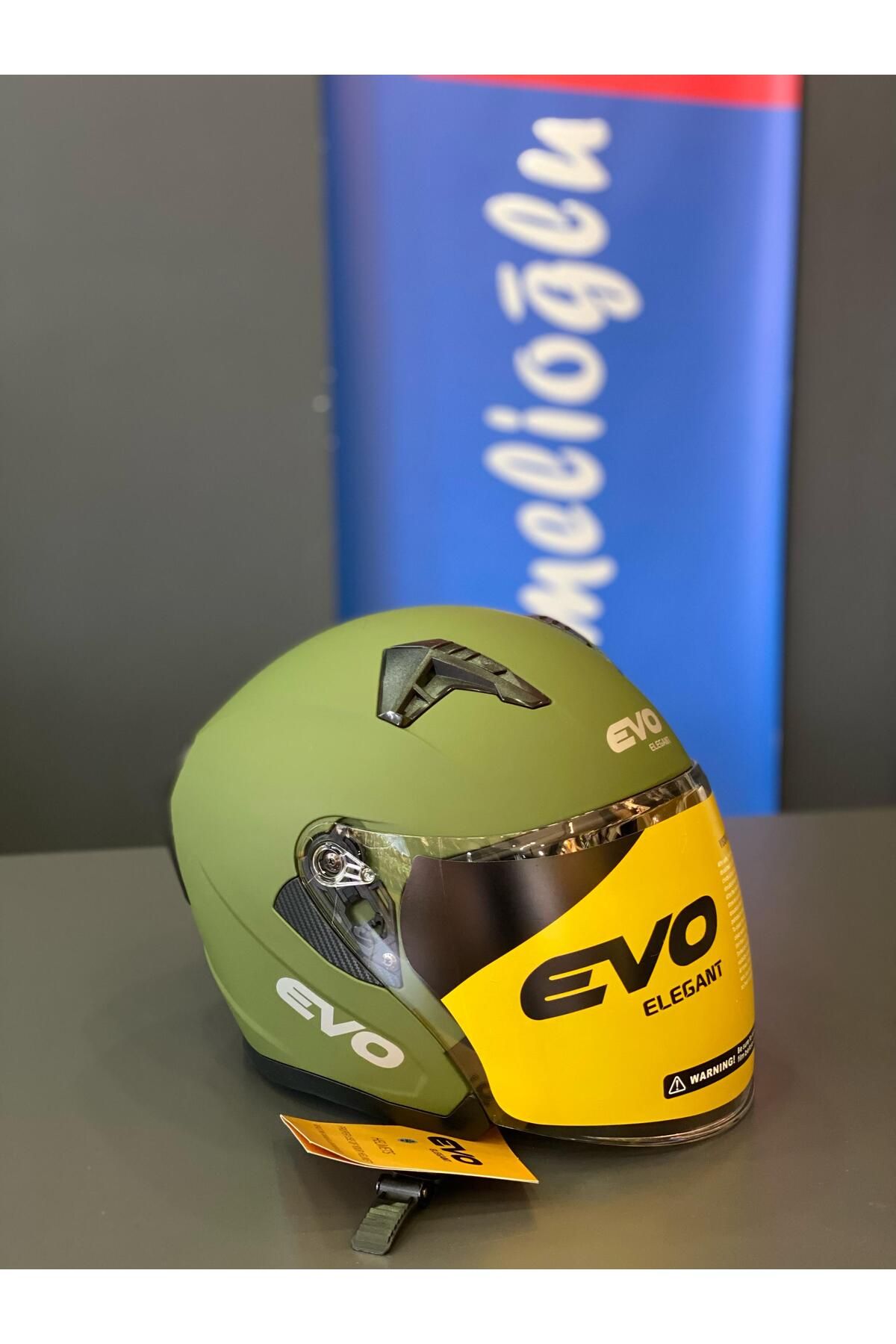 EVO ELEGANT ÇENESİZ KASK