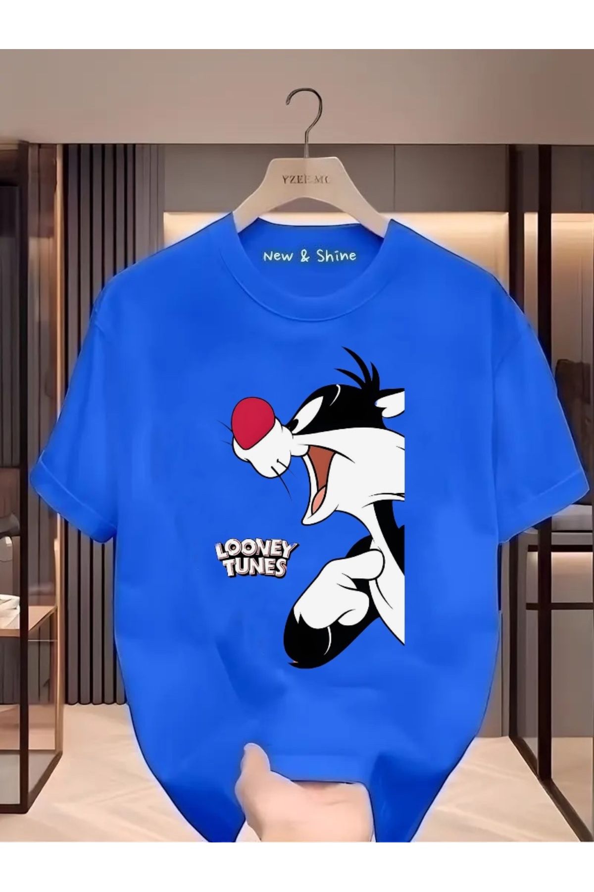 New Shine Slyvester Büyük Beden Oversize T-Shirt