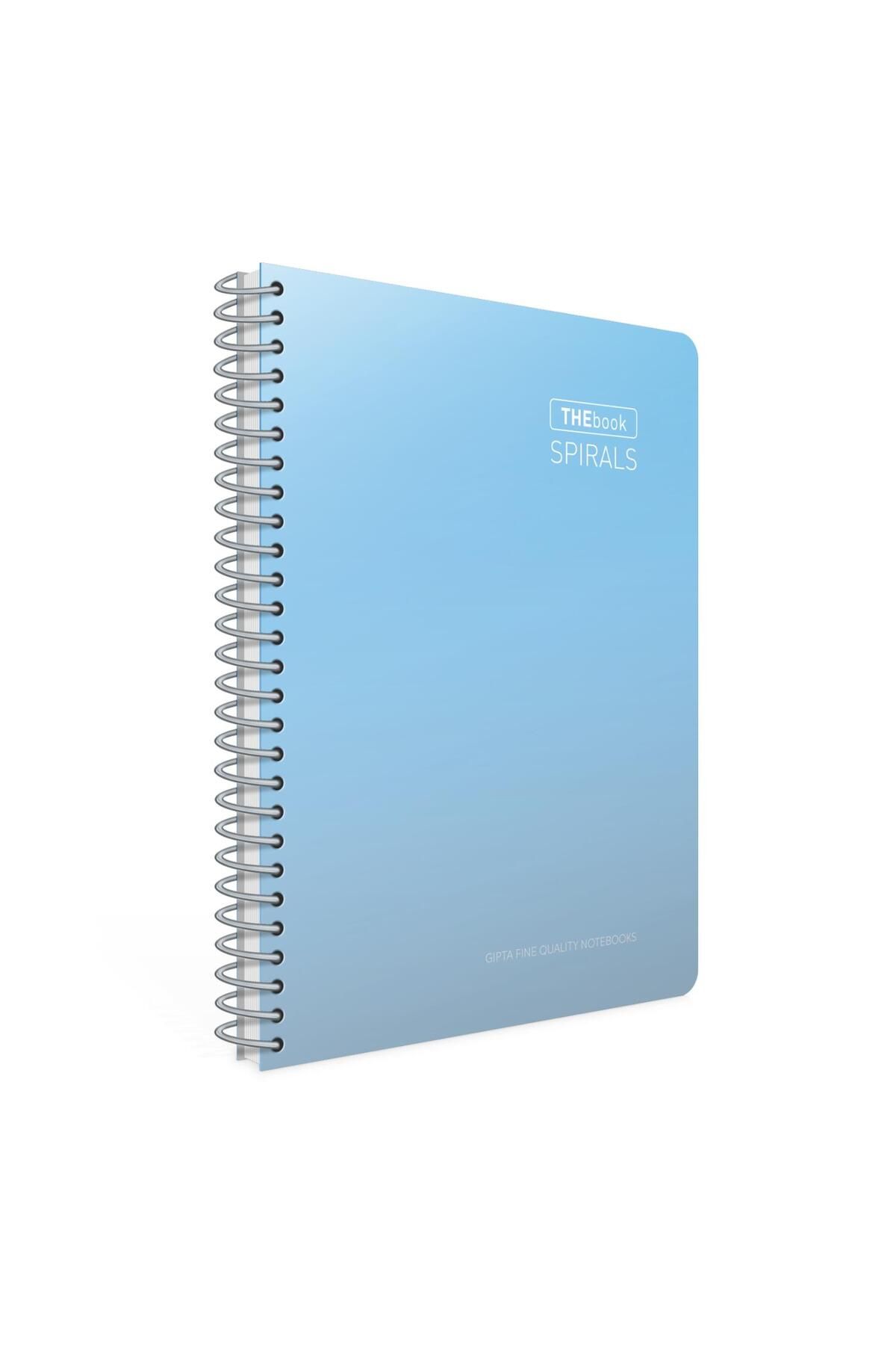 Gıpta Thebook Spirals A4 200 Yaprak Sert Kapak Spiralli Defter Kareli (6070)