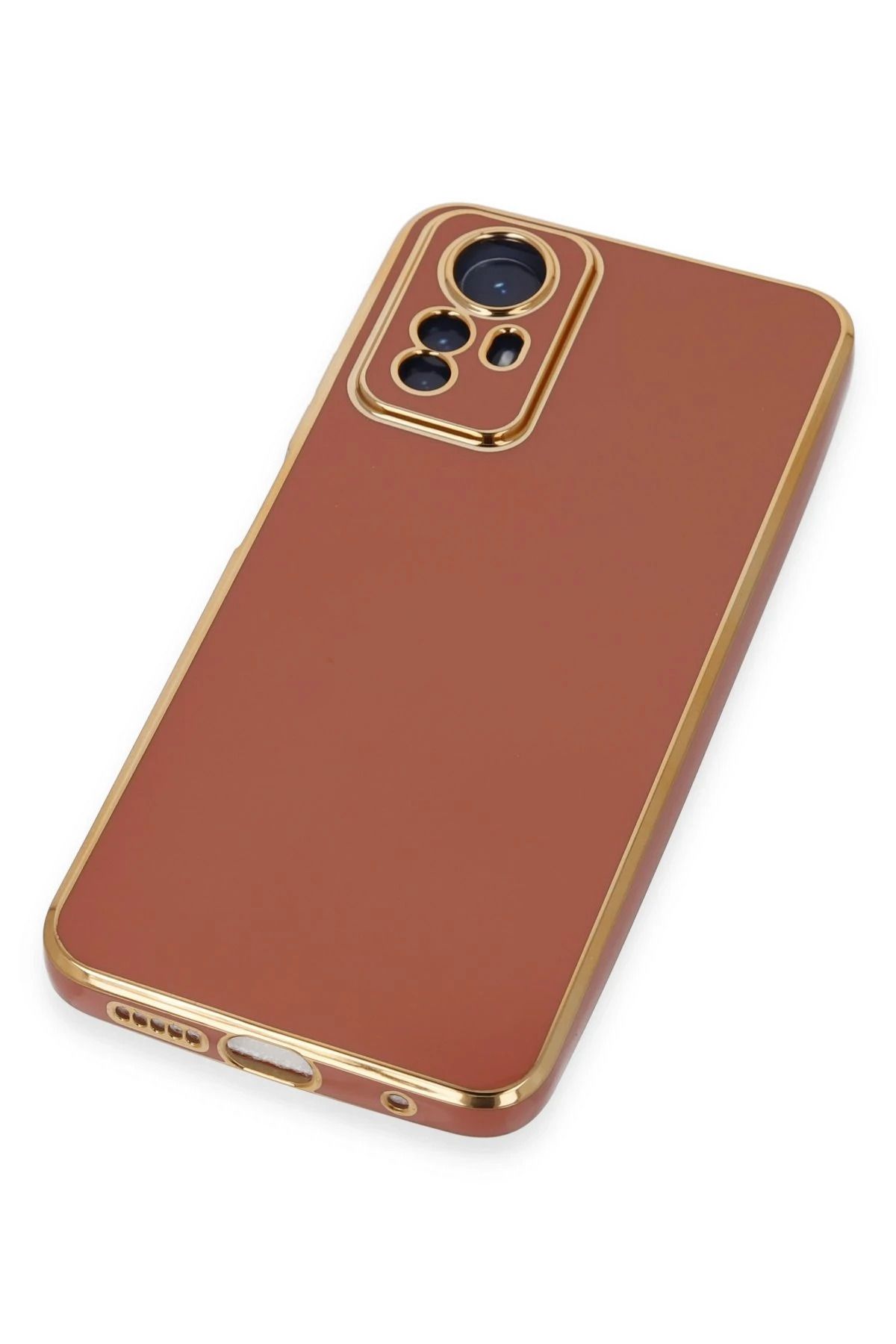NewFace Xiaomi Redmi Note 12S Kılıf Volet Silikon - Kırmızı WLZOR