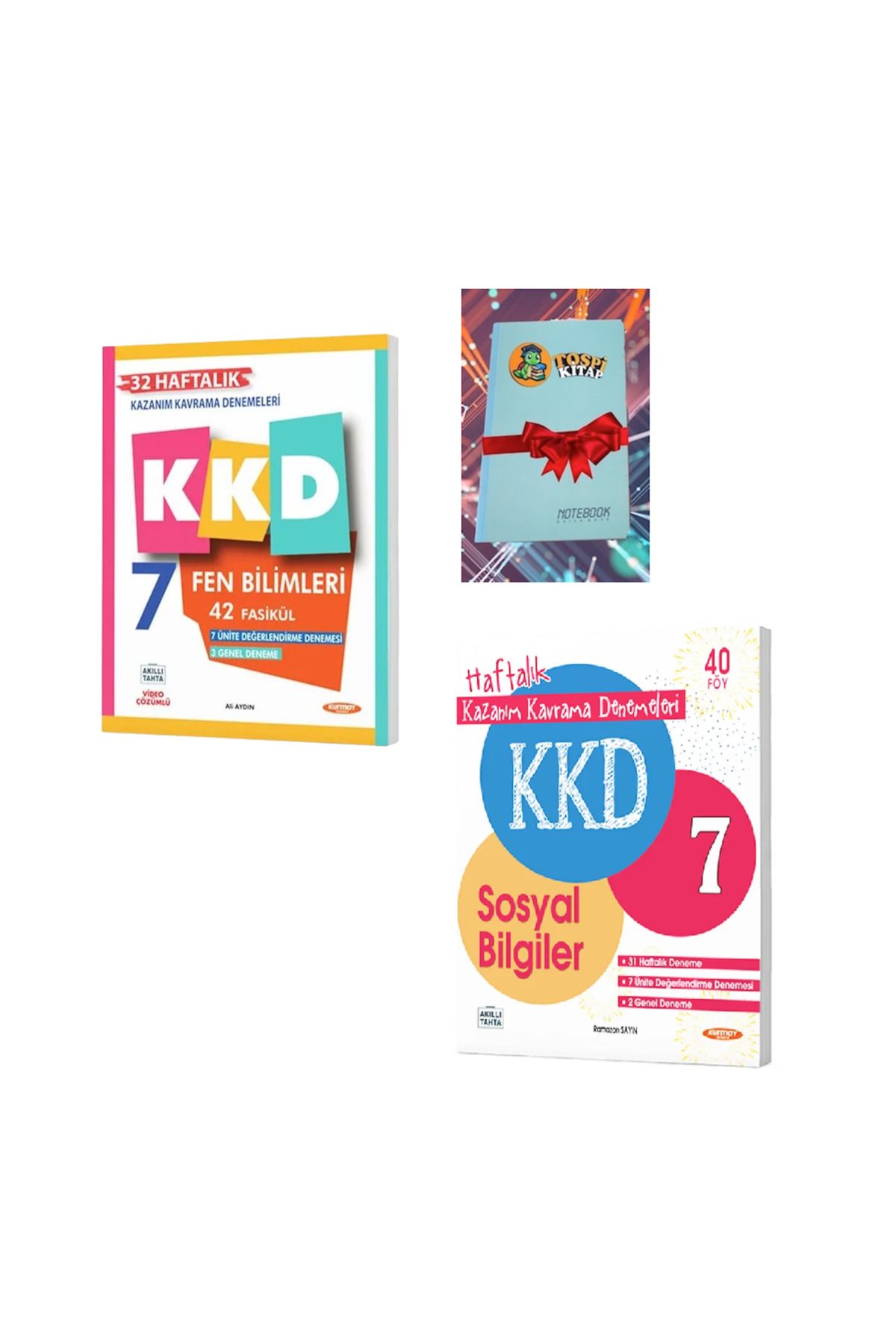 Fenomen Yayıncılık 7 SOSYAL BİLGİLER + FEN BİLİMLERİ Haftalık Kazanım Kavrama (DEFTER HEDİYE) ATG