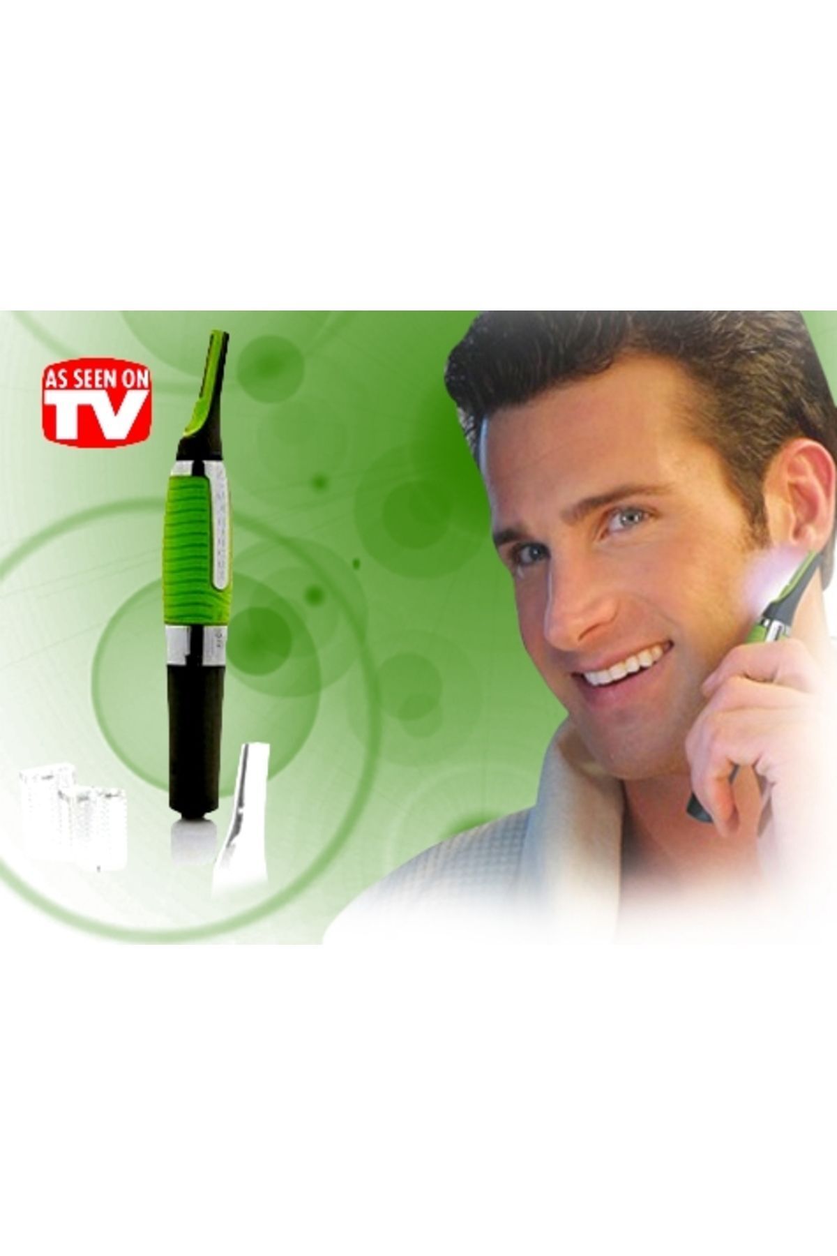 mrpurple Micro Touch Max Erkek Bakım Seti - Sakal Favori - Yanak Kıl Alma Makinesi (4767) - PRP3927-3674