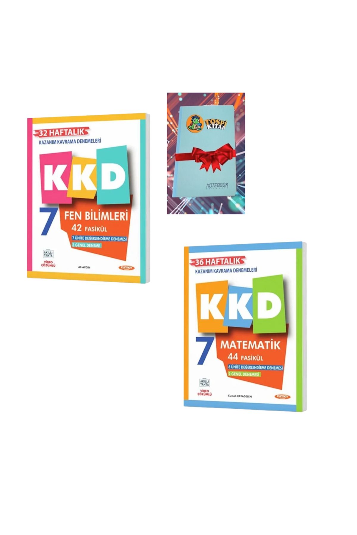 Fenomen Yayıncılık 7 FEN BİLİMLERİ + MATEMATİK Haftalık Kazanım Kavrama (DEFTER HEDİYE) ATG