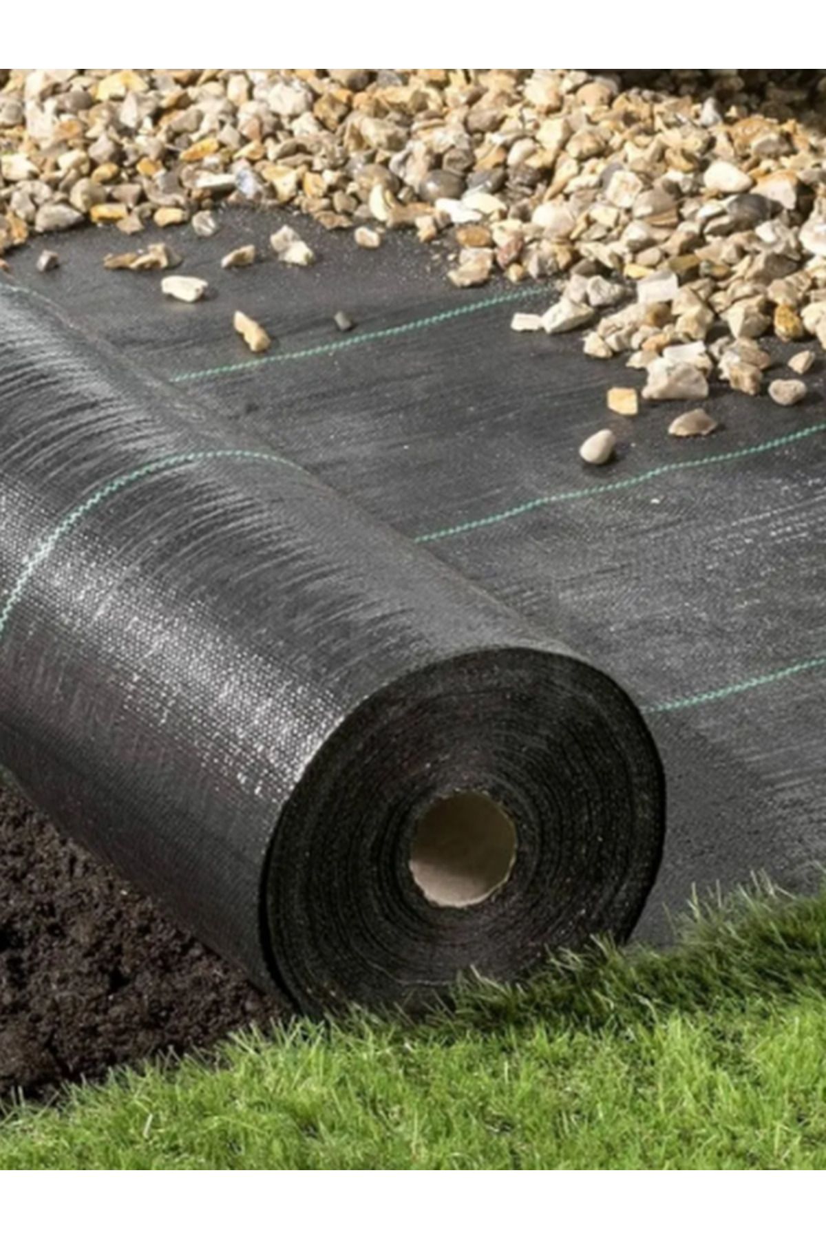 UĞURBATIN 1x60 Metre Sulzer Kumaş Sera Taban Örtüsü Jüt Blueberry Peyzaj Uygulama Örtüsü Mulch Naylonu Çilek M