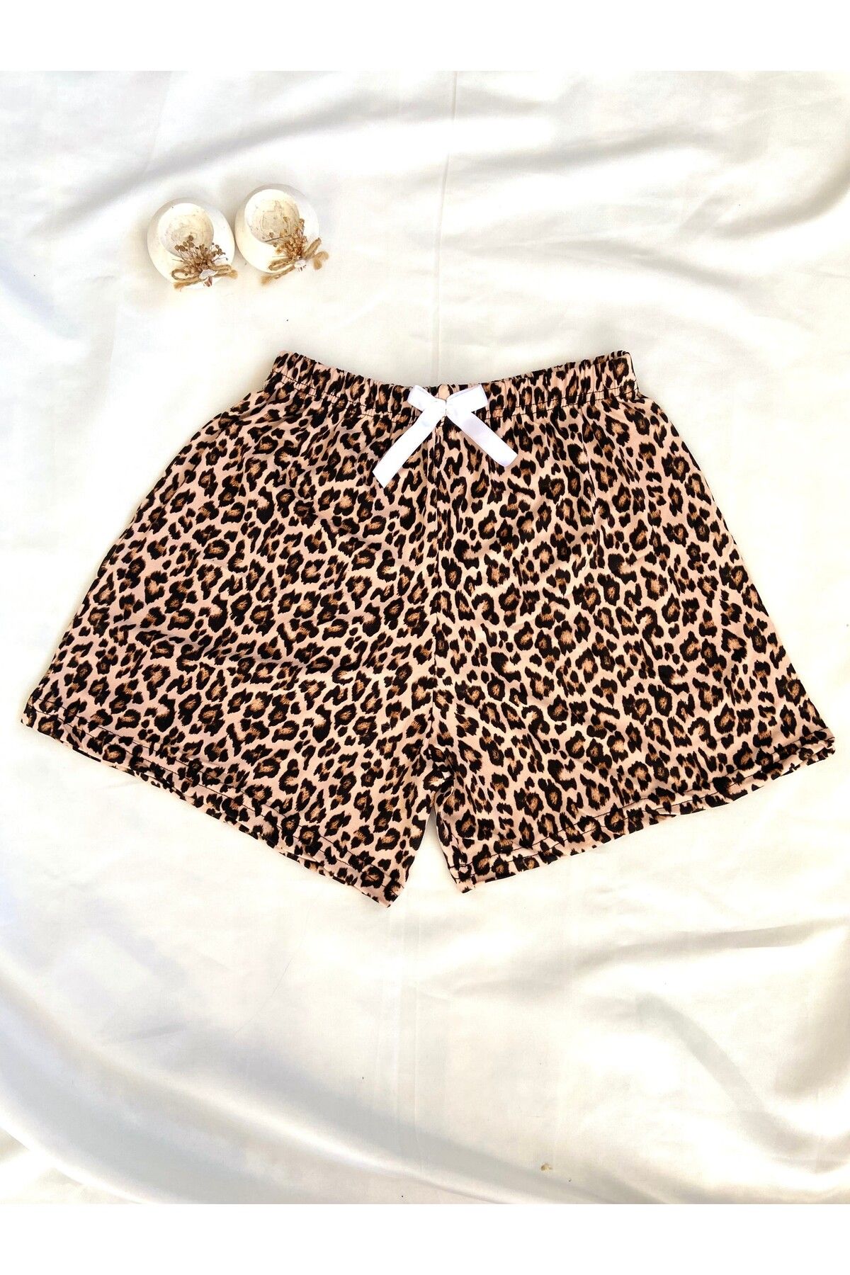 Liliths Dream Kadın Leopar Tek Şort Pijama