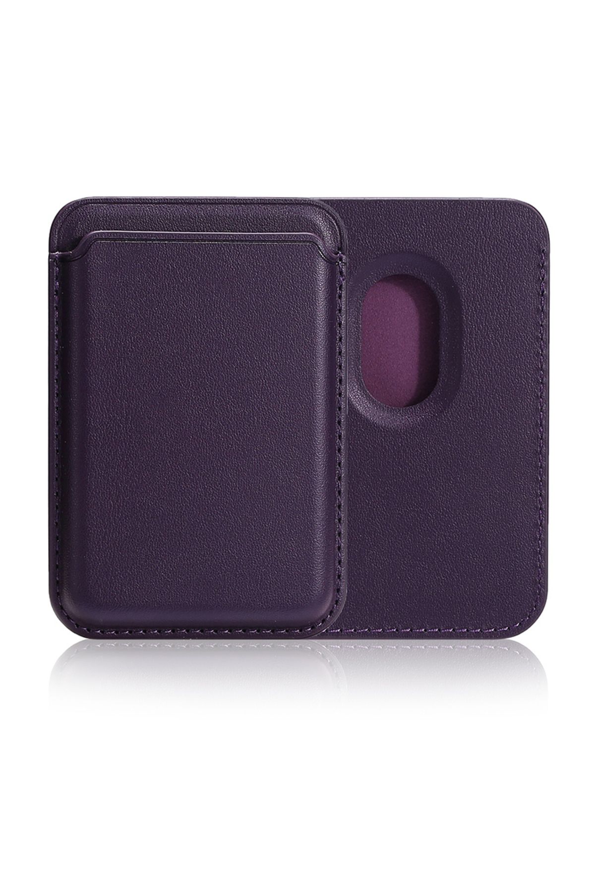 yubu Magnetik Kartlık -Magsafe Uyumlu Deri (Iphone Uyumlu)