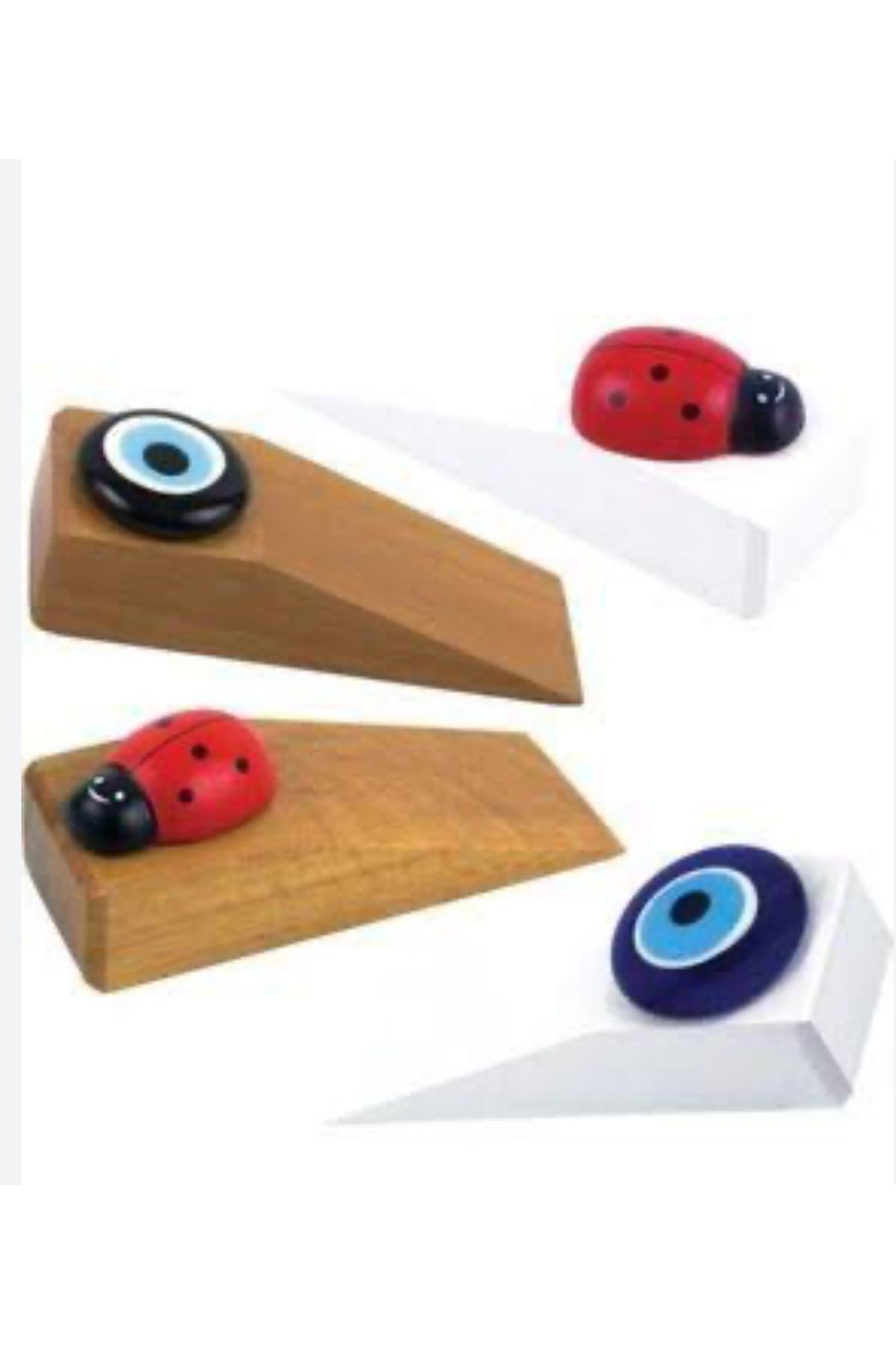 Nobel Ahşap Kapı Stoperi - 4'lü Set