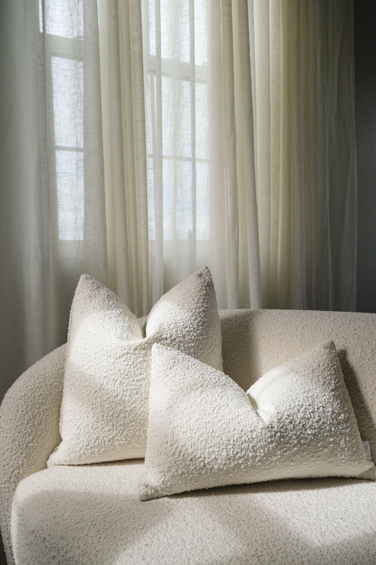 Lagoom Home TEDDY EKRU 2’Lİ KIRLENT SETİ