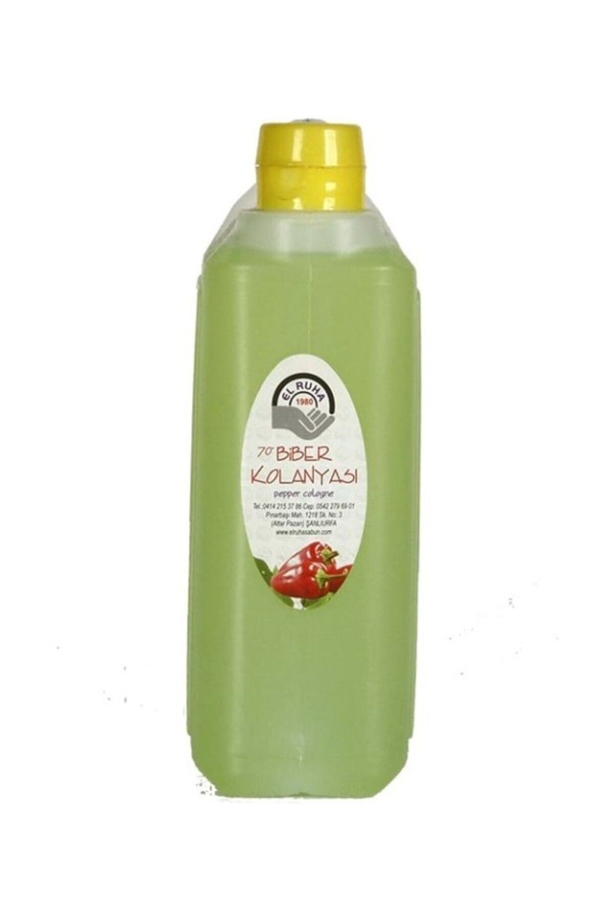ARWOAN El Ruha Biber (Isot) Kolonyası 70° Çanta (Bidon) 900ML