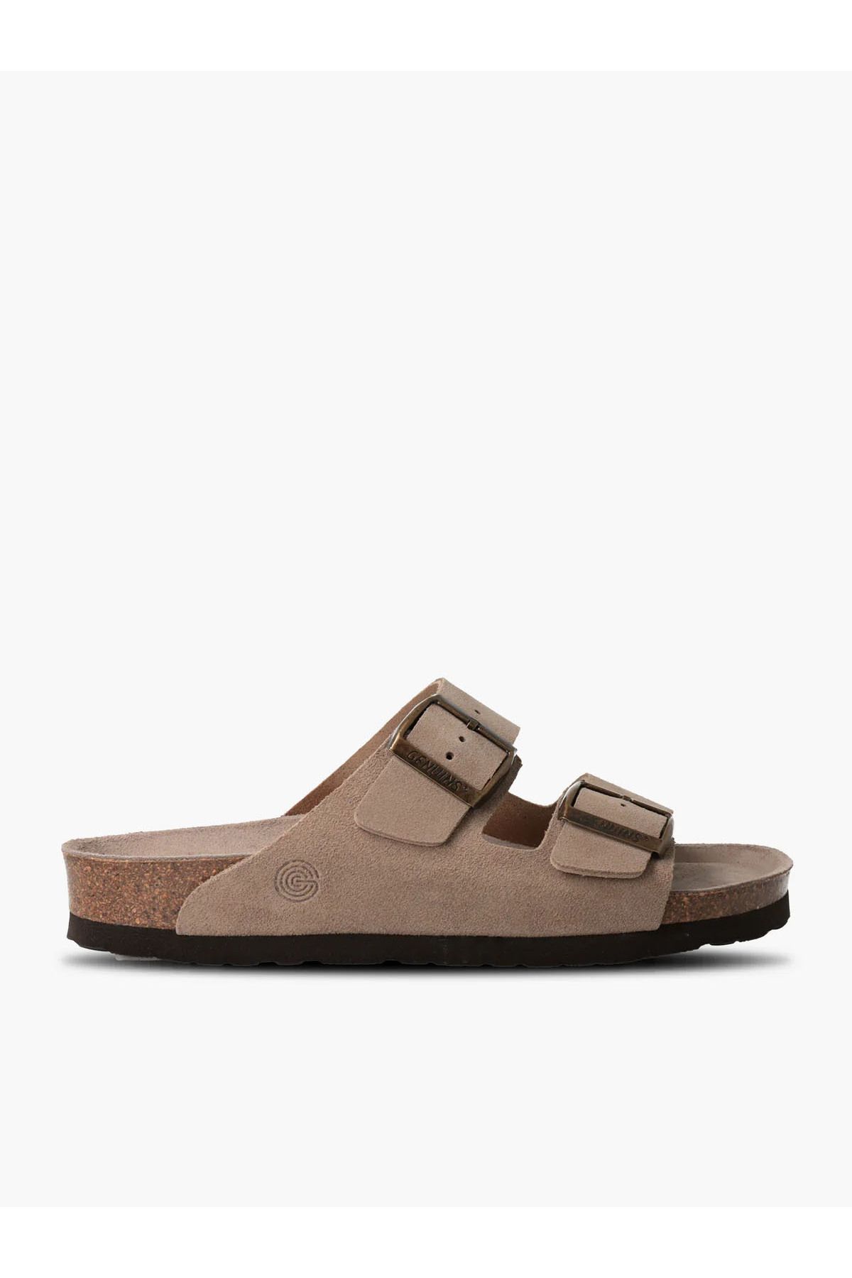 Genuins Kadın / Kız Terlik HAWAII G106000 Genuins Velour Taupe