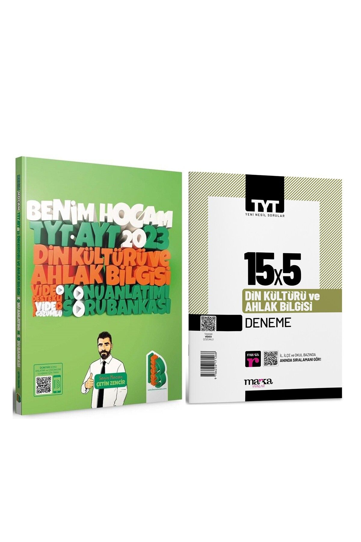 Ankara Kitap Merkezi Benim Hocam 2023 TYT AYT Din Kültürü Ahlak Bilgisi Soru Bankası ve Marka Deneme Seti 2 Kitap