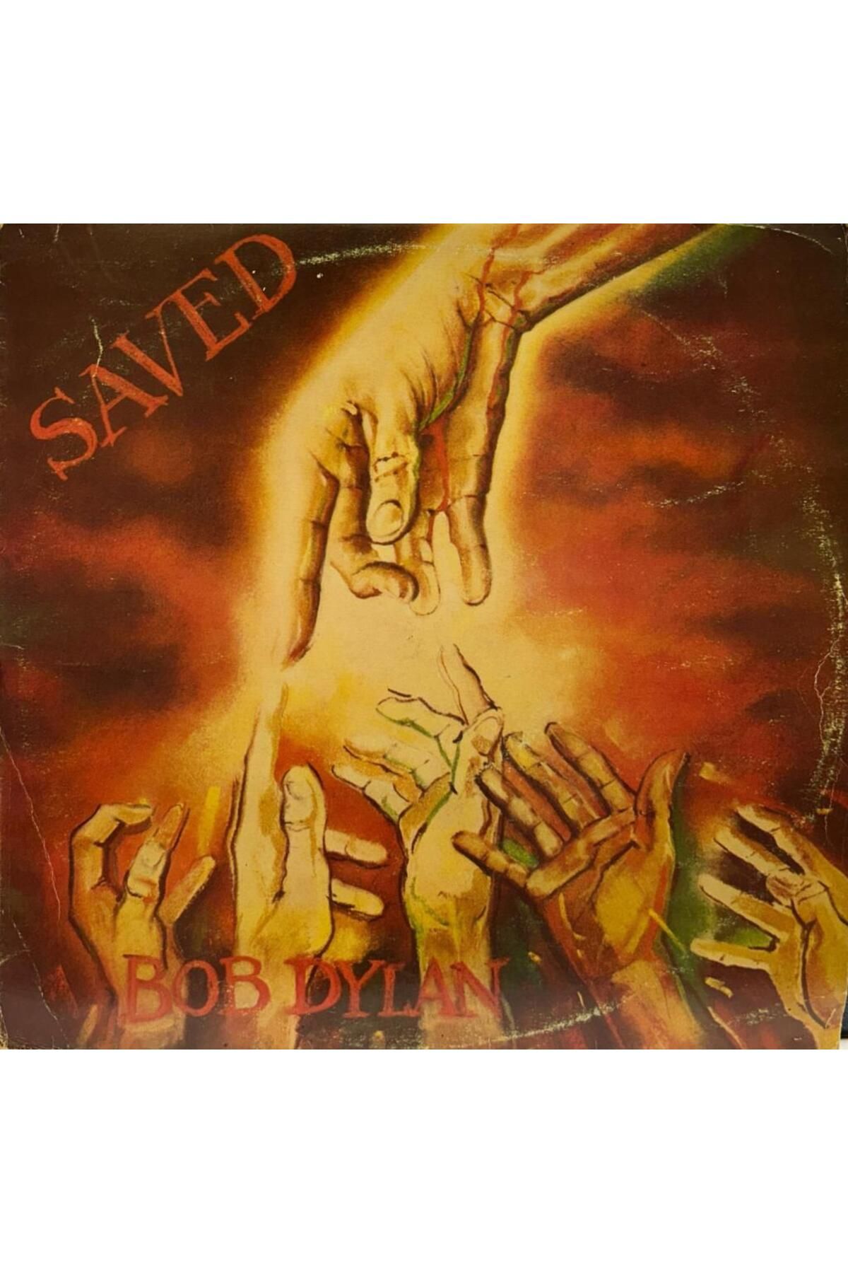 Kadıköy Plak Kulübü Bob Dylan – Saved 1980 BASKI LP