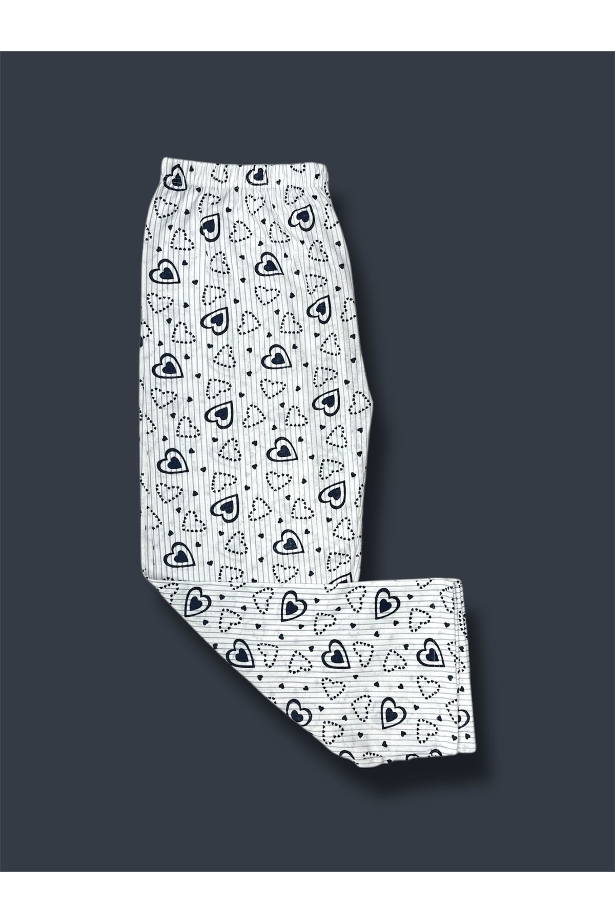 Erdenay Tekstil Desenli Penye Kadın Pijama Altı