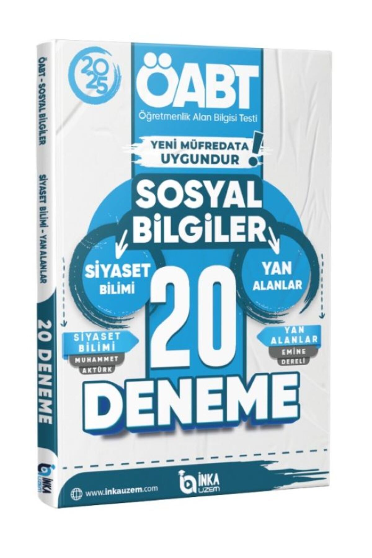 İnka Uzem 2025 Öabt Sosyal Bilgiler (Yan Alanlar & Siyaset Bilimi) 20 Deneme İnka Uzem