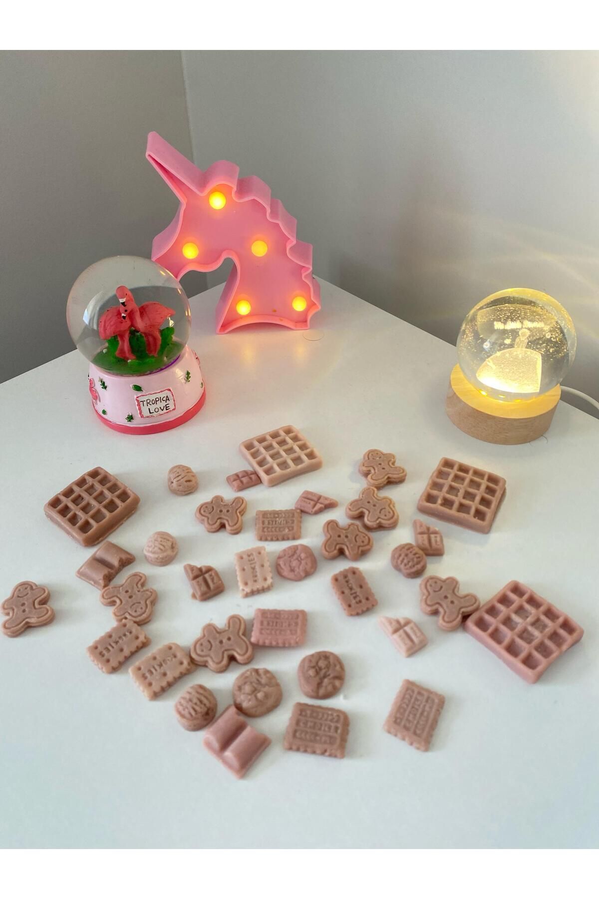 Petra Candle Çikolata Ve Waffle Parçacıkları Buhurdanlık Soya Mum