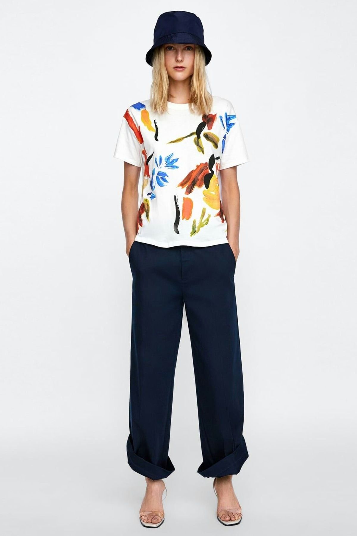 Jose Clothing Oversize Kesim Kısa Kollu Baskılı T-shirt