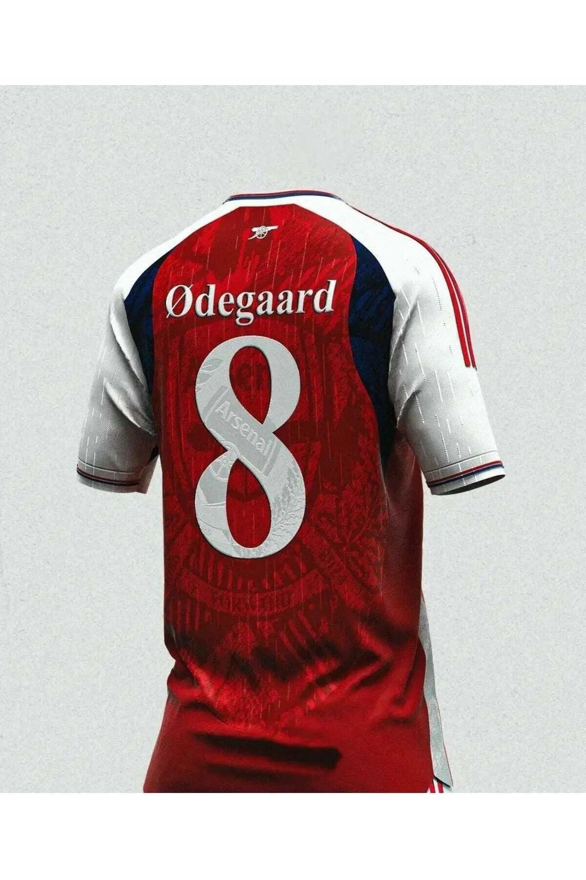 FRAGOLA Arsenal 2023/24 Sezonu Martin Ødegaard Özel Konsept Forması (Klbm)