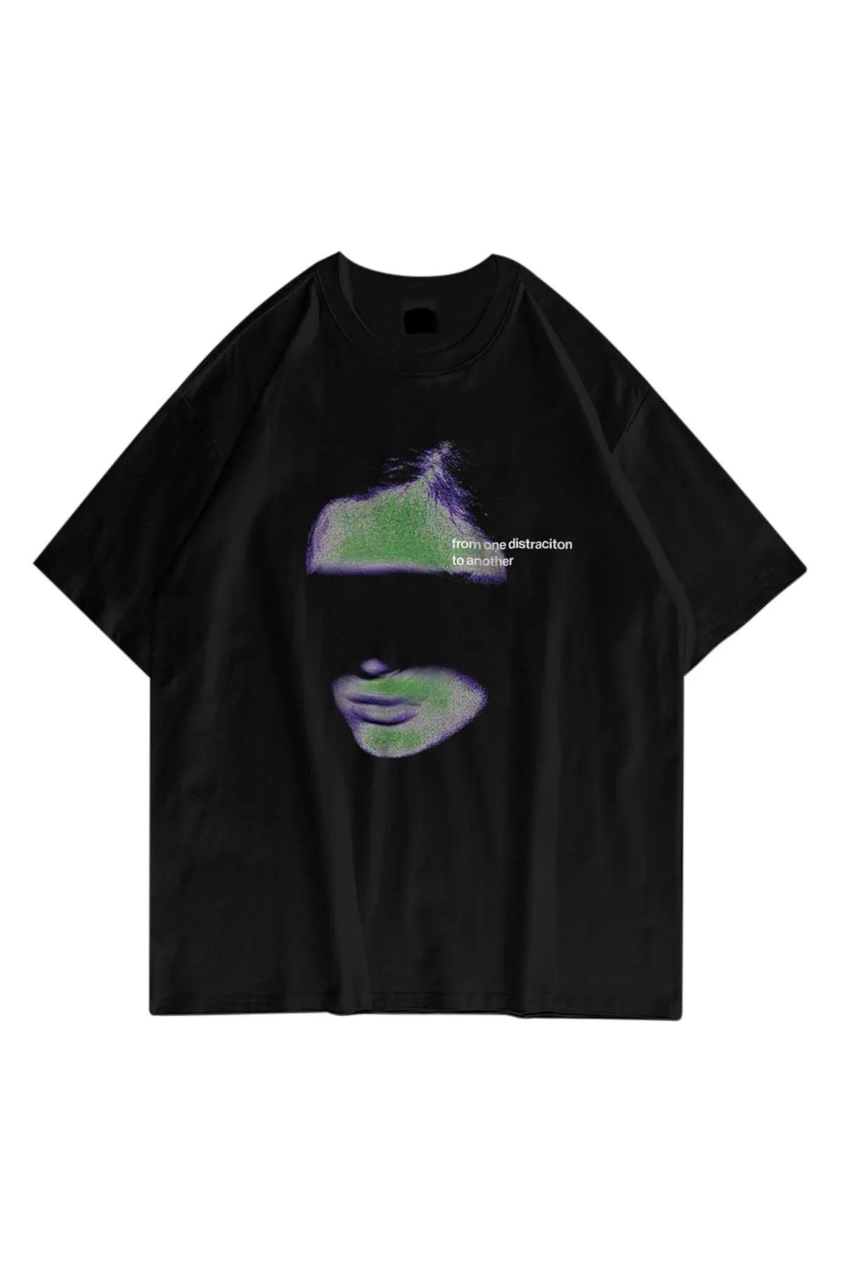 Jose Clothing Oversize Kesim Kısa Kollu Baskılı T-shirt