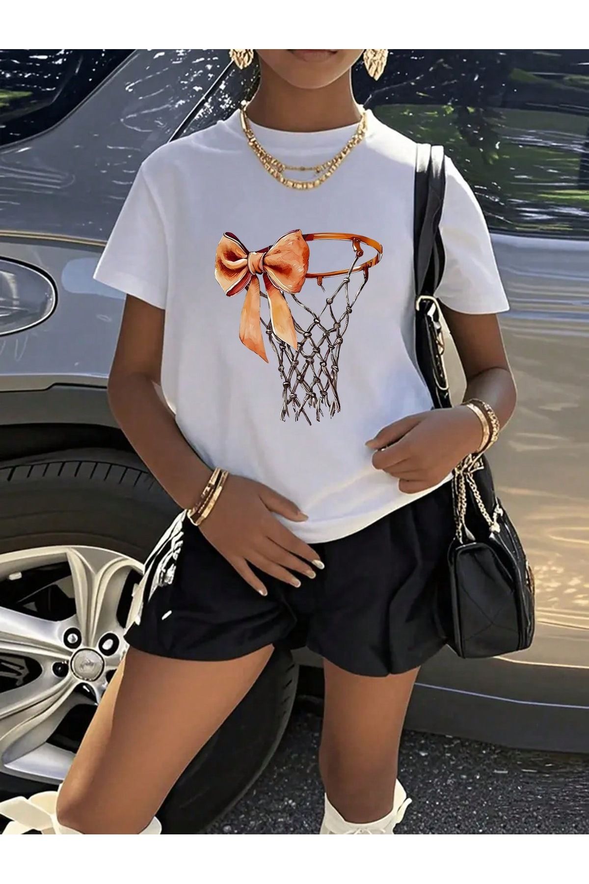 Jose Clothing Oversize Kesim Kısa Kollu Baskılı T-shirt