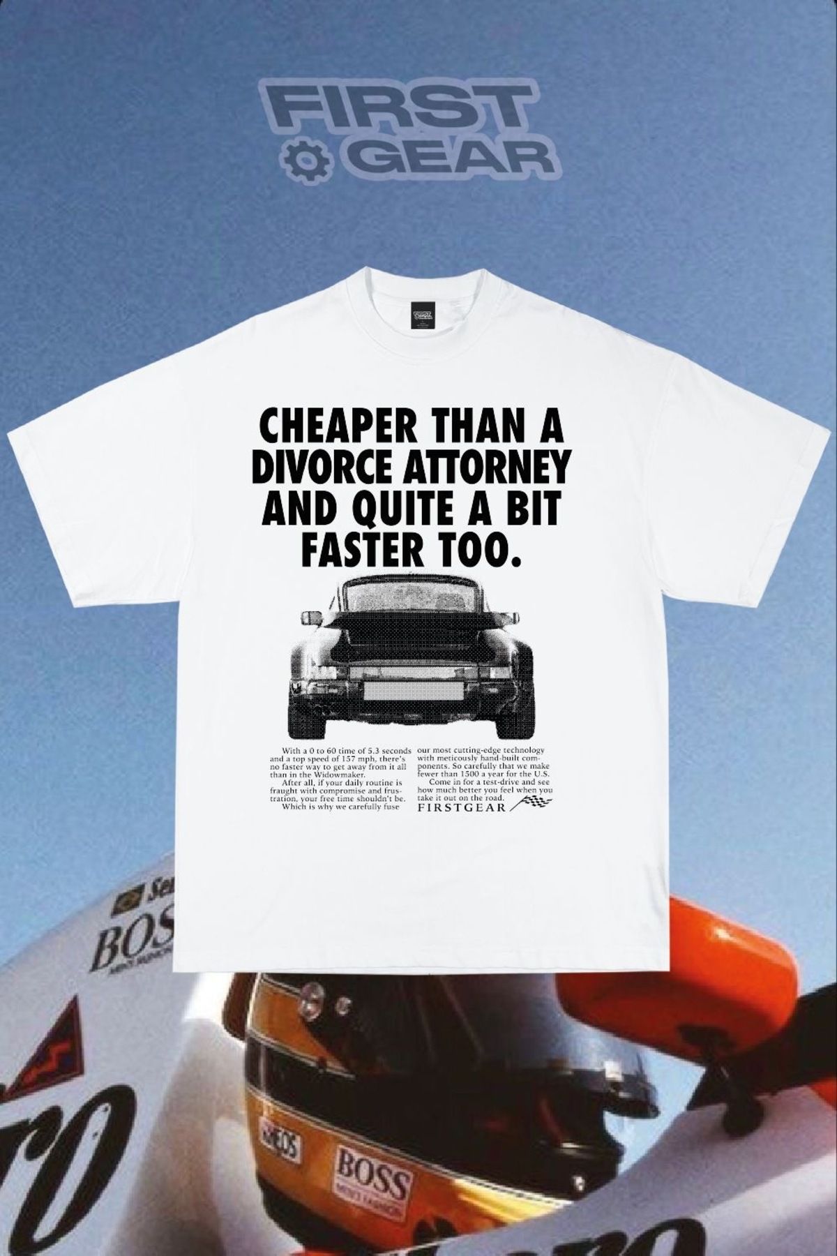 Jose Clothing Oversize Kesim Kısa Kollu Baskılı T-shirt