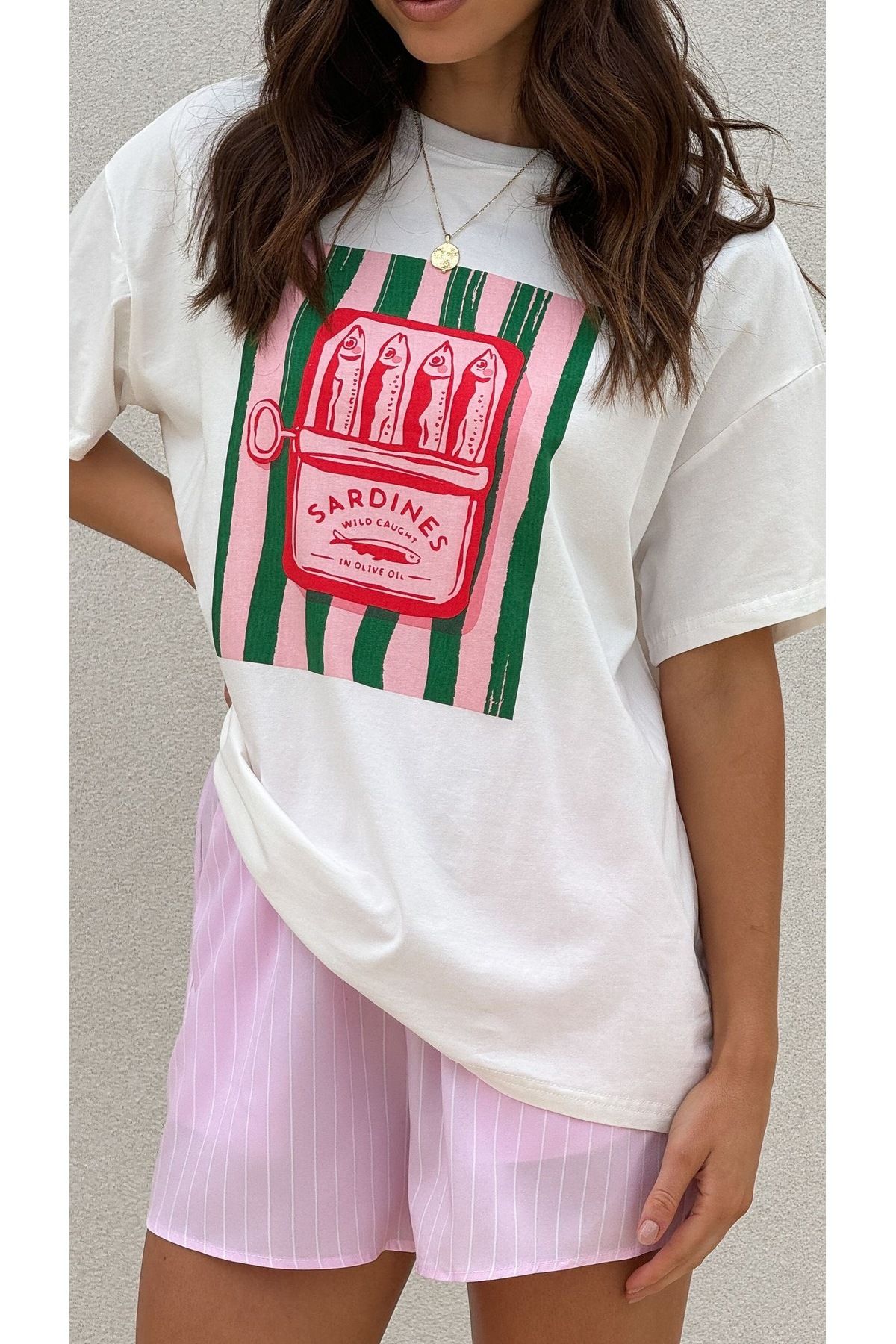 Jose Clothing Oversize Kesim Kısa Kollu Baskılı T-shirt