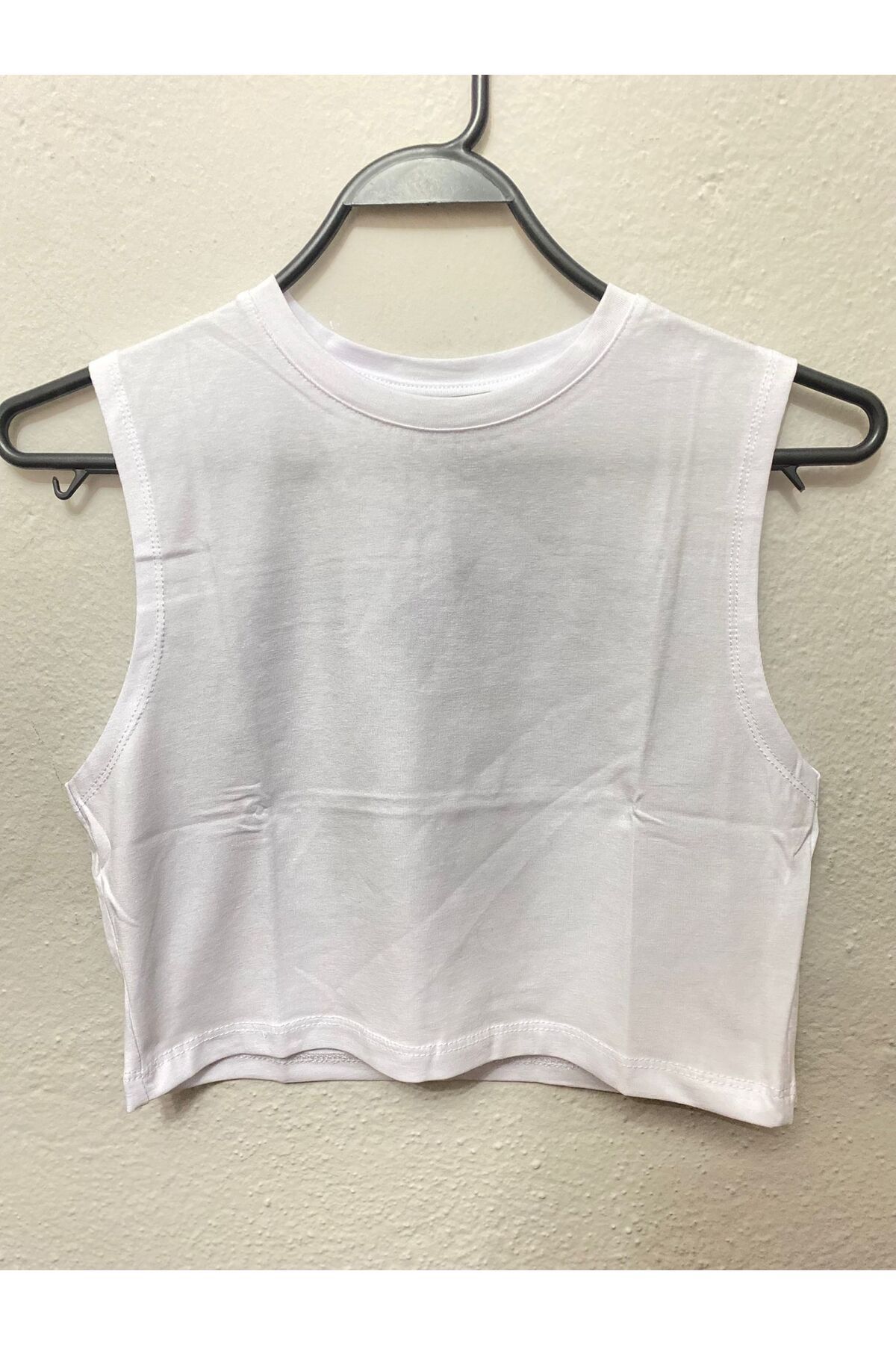 Butik Kolsuz Likralı Crop