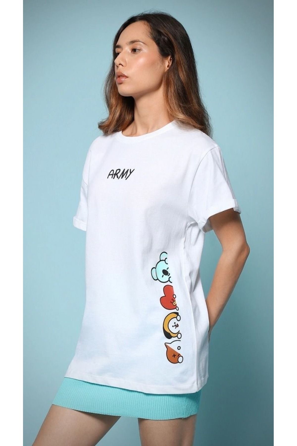 Jose Clothing Oversize Kesim Kısa Kollu Baskılı T-shirt