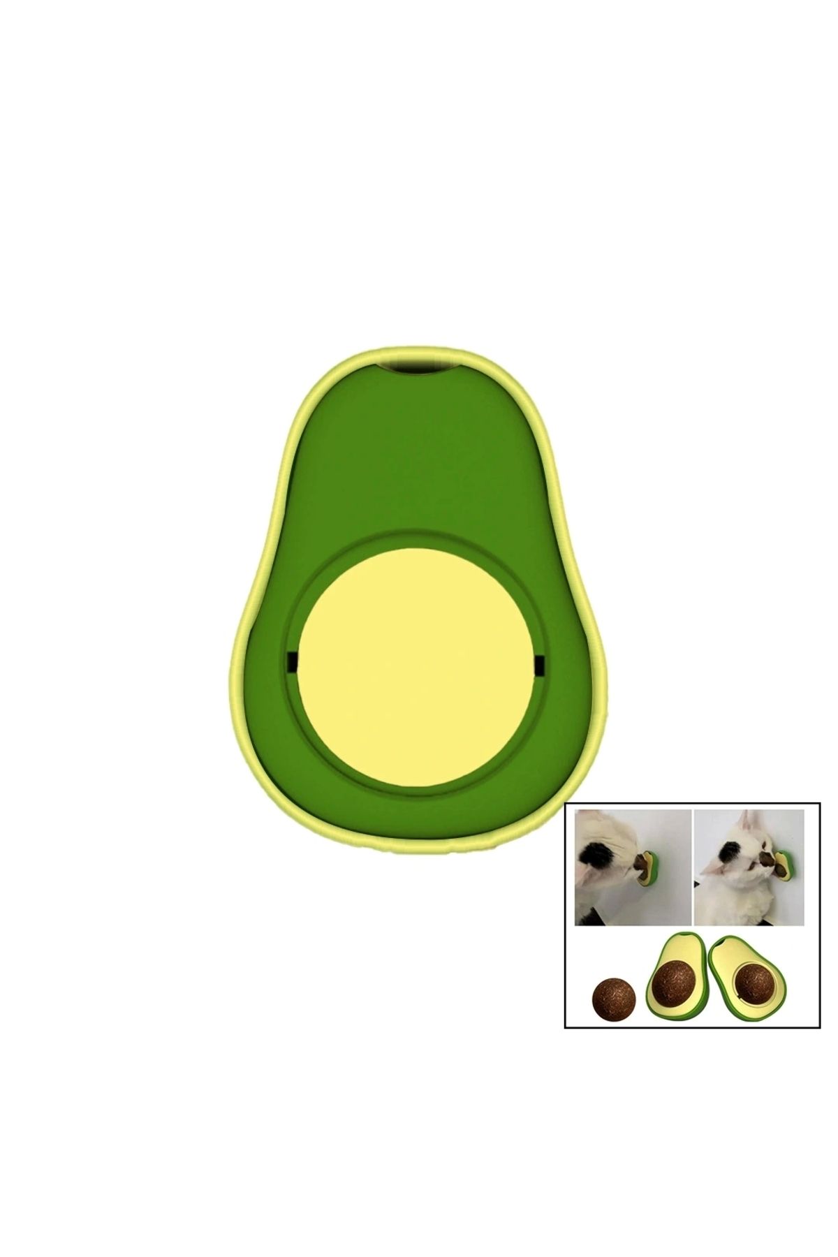 STOREMAX AVOCADO KEDİ NANESİ AVOKADO YAPIŞKANLI PLASTİK KUTULU PET SHOP (5047)
