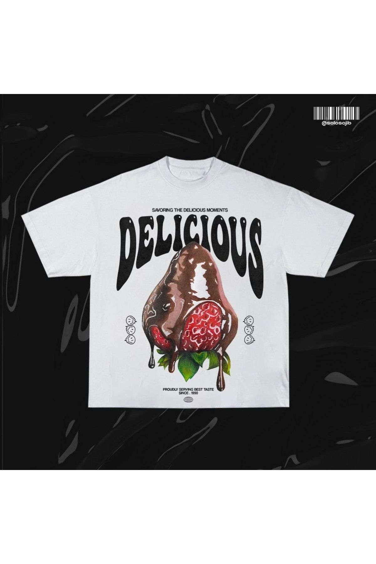 Jose Clothing Oversize Kesim Kısa Kollu Baskılı T-shirt