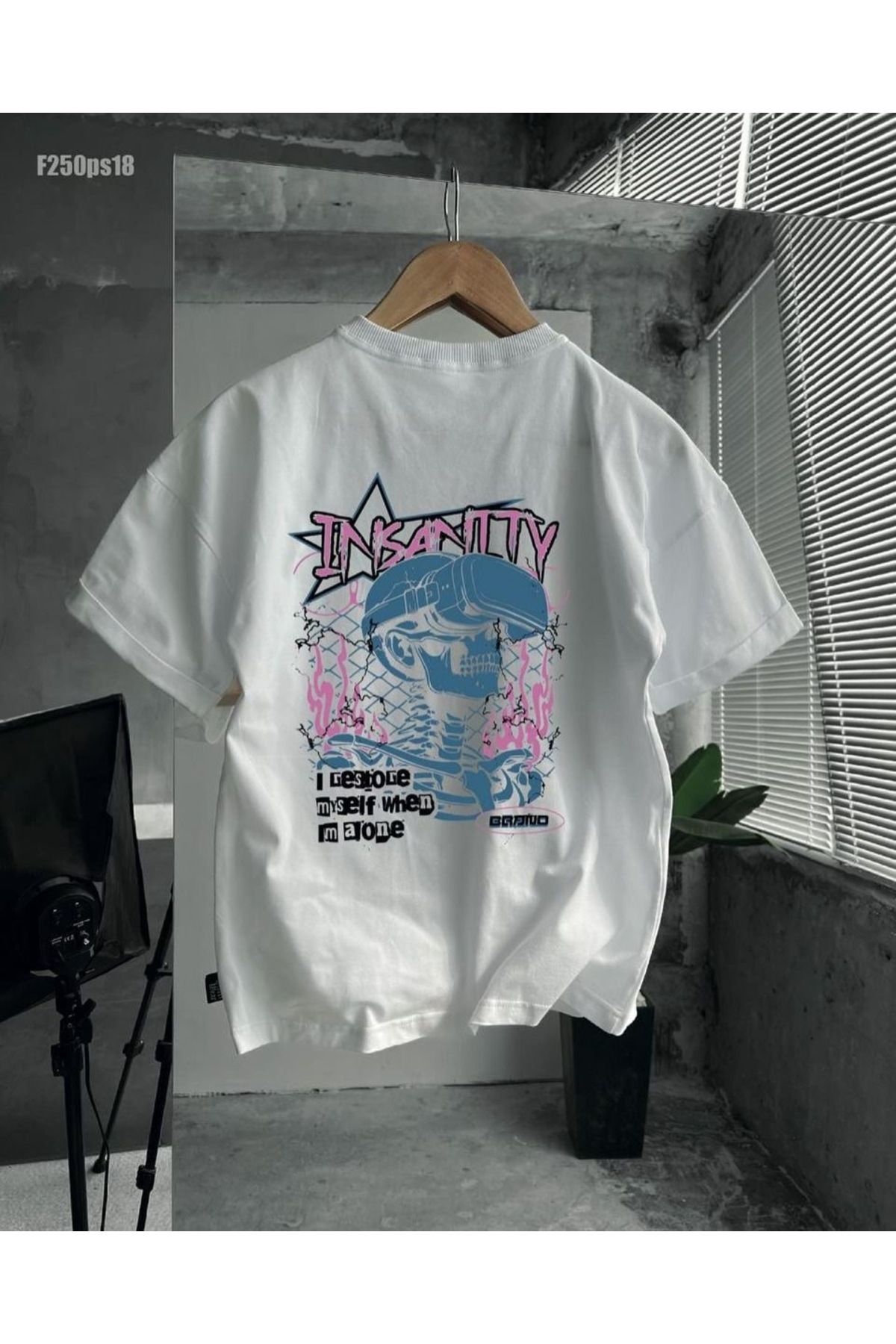 Jose Clothing Oversize Kesim Kısa Kollu Baskılı T-shirt