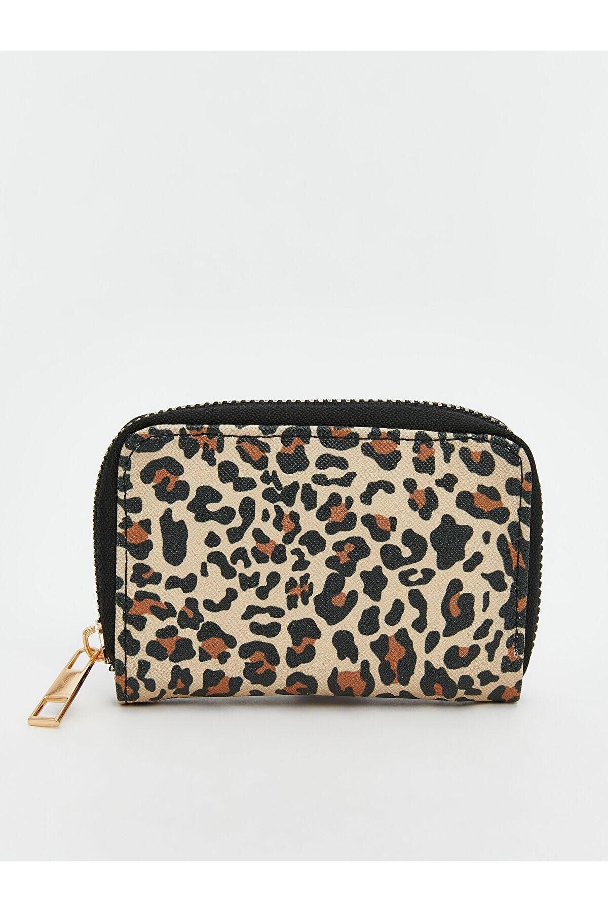 LC Waikiki LCW ECO Leopar Desenli Kadın Cüzdan (S5)