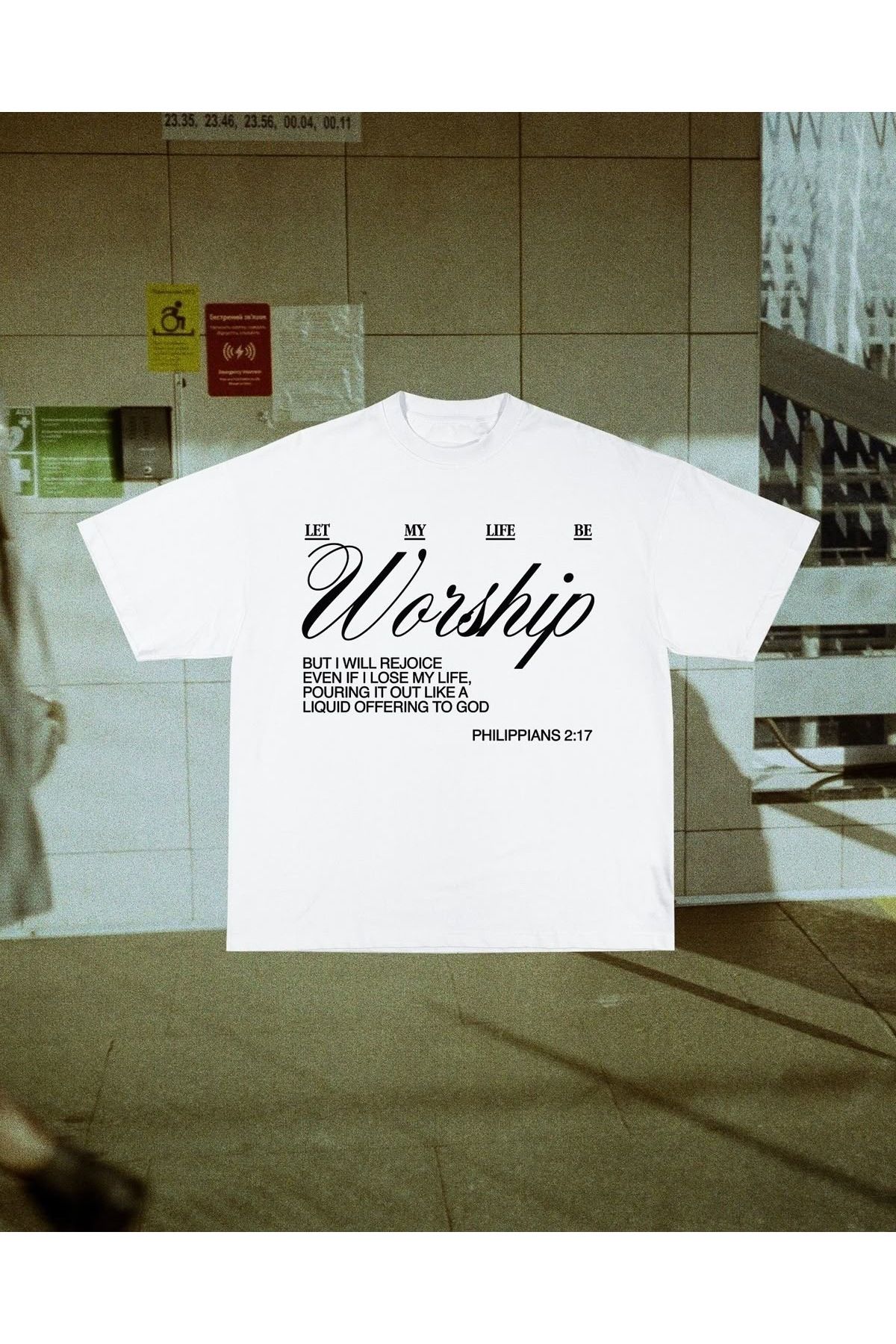 Jose Clothing Oversize Kesim Kısa Kollu Baskılı T-shirt