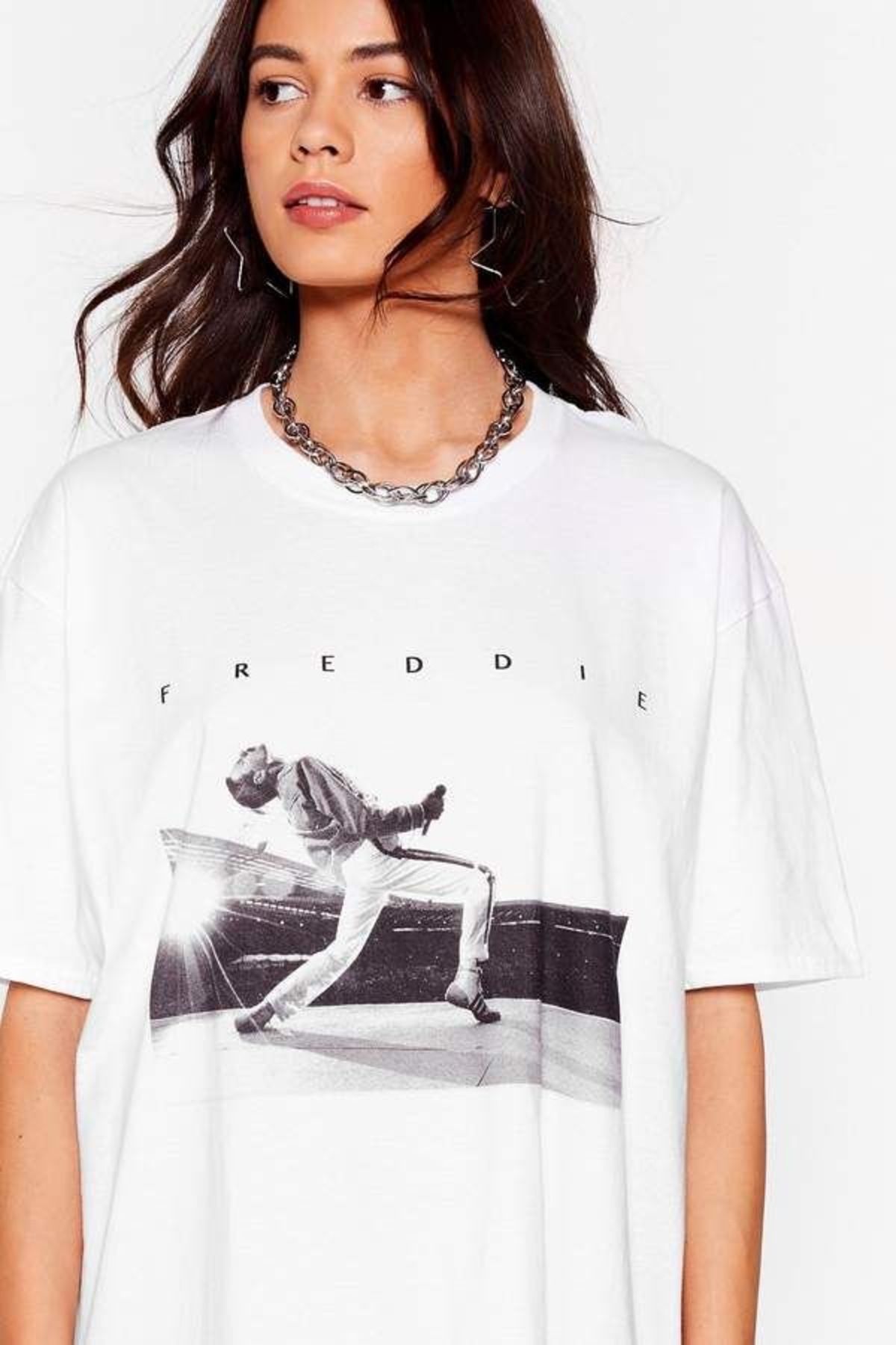 Jose Clothing Oversize Kesim Kısa Kollu Baskılı T-shirt